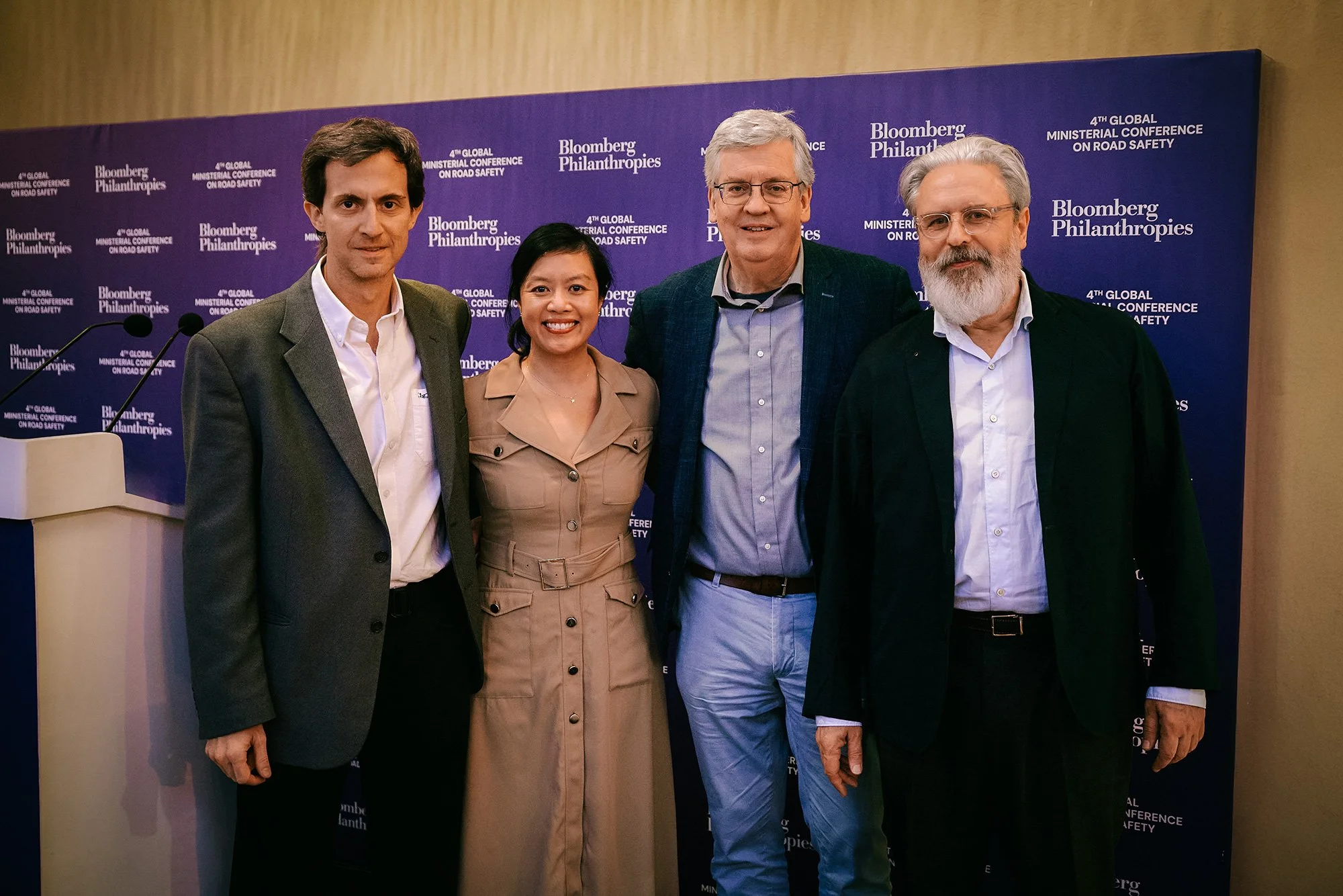 Bloomberg announced funding partnership renewal on road safety with Global NCAP