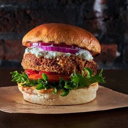 The Spicy Purest
- v&aring;r popul&aelig;re vegetarburger🌱