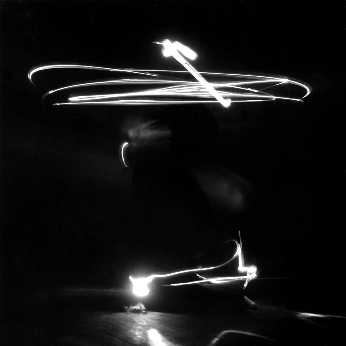 Pavel korbicka Altiba9 gallery light art neon installation artwork 01-1996-Korbicka-Dance_caligraphy(B57).jpg
