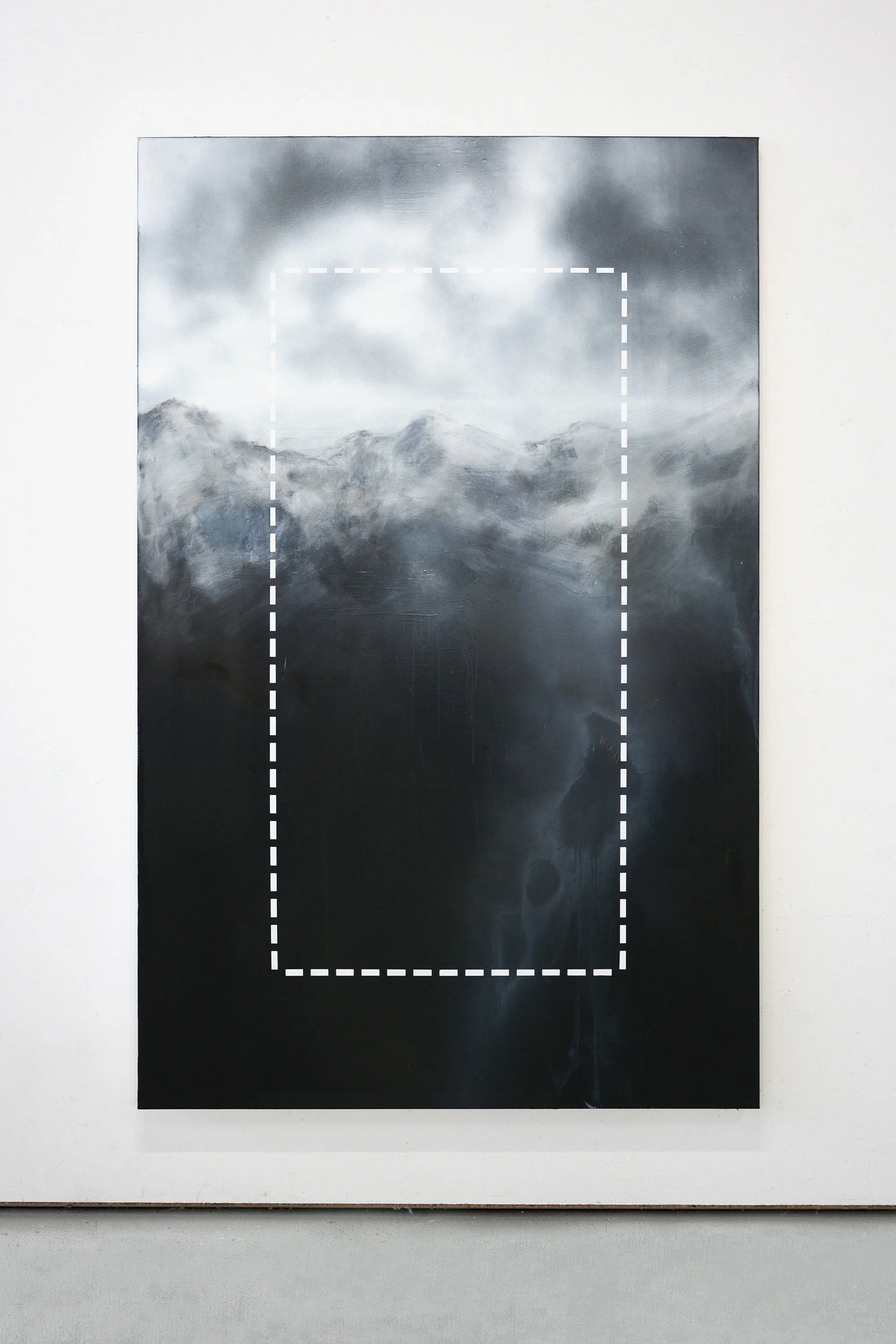 Nicolas Vionnet Altiba9 gallery Deathly Silence_220x140cm_mixed media on canvas_2016_painting_artwork.jpg
