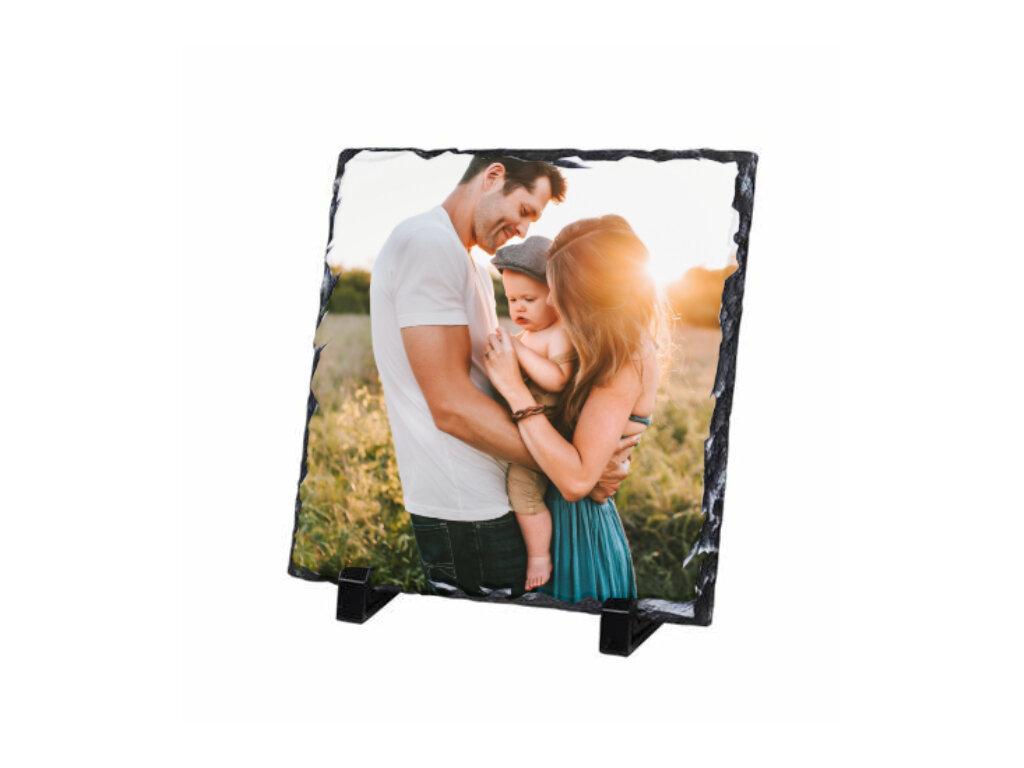 Personalised Square Photo Slate