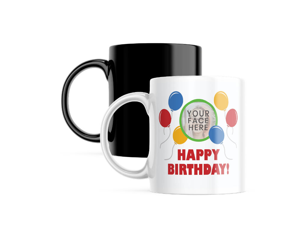Happy Birthday! Magic Mug Template