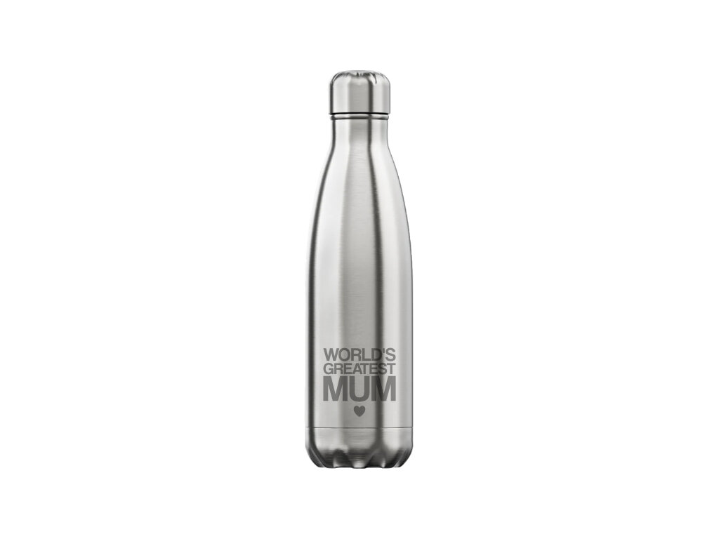 Personalised Steel Water Bottle (450ml)