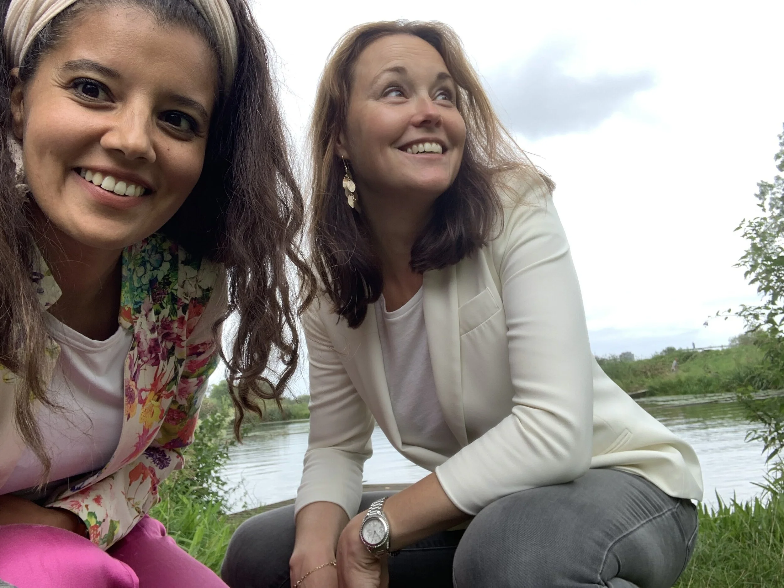 Chantal Inen (L) Suzan Schakenraad (R)