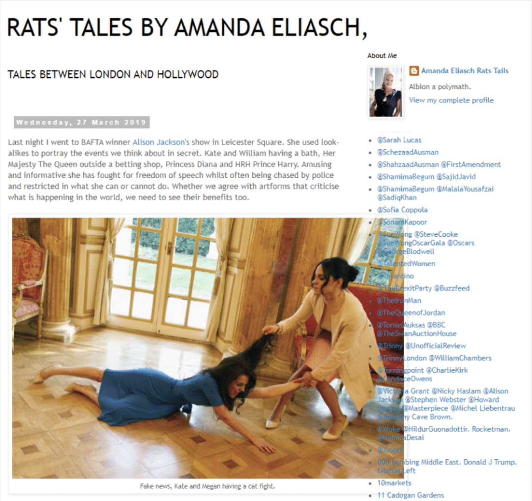 Rats Tales Amanda Eliash