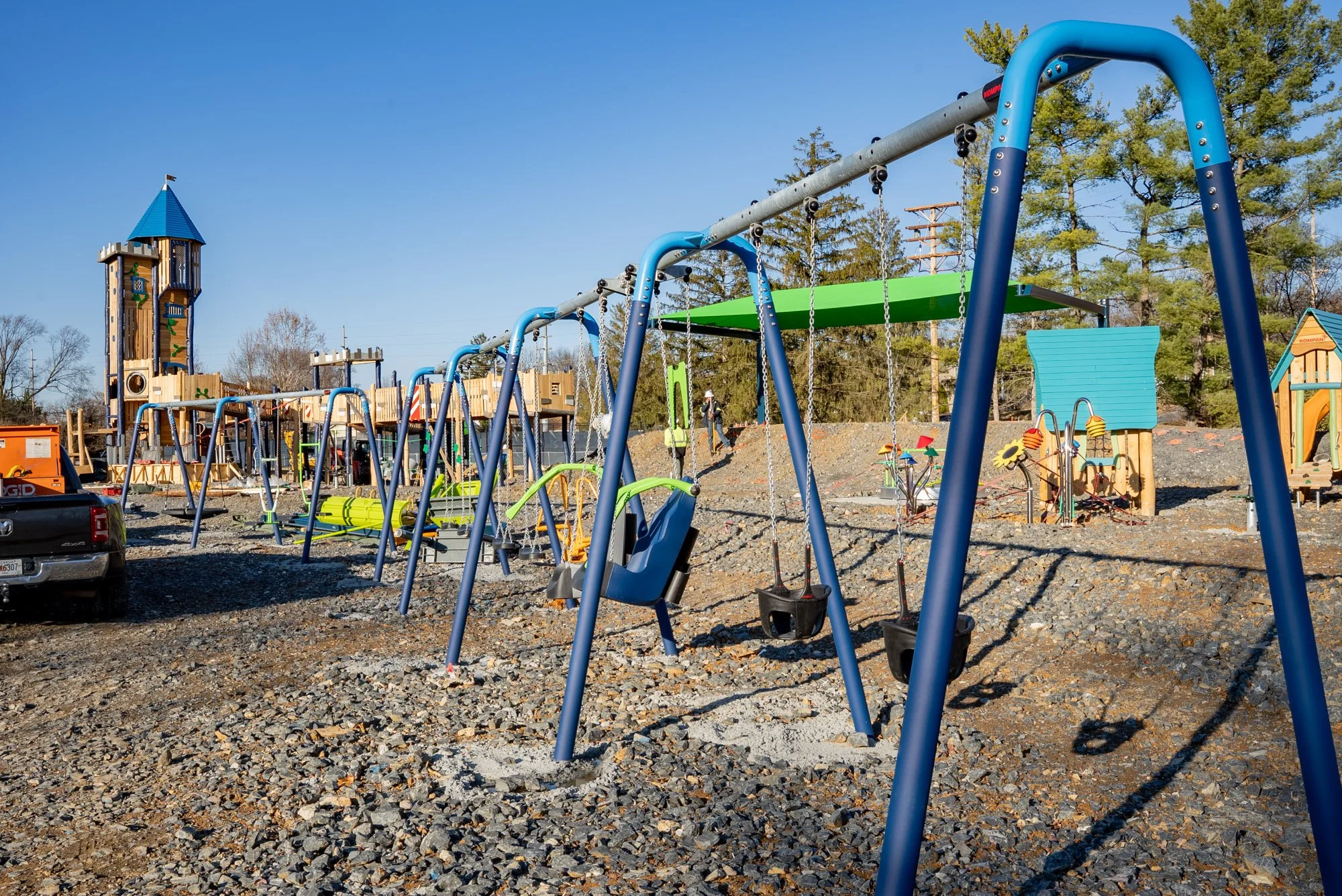 Playground Construction Project Harrisonburg Virginia