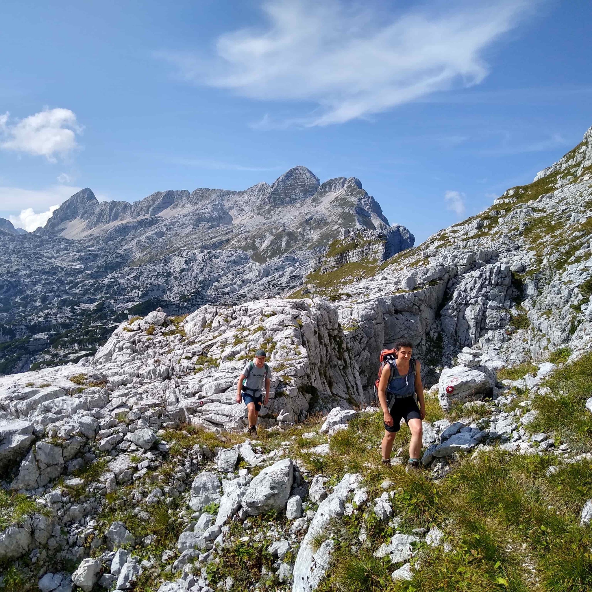 The Julian Alps of Slovenia are perfect for those looking for a quieter, but no less spectacular, corner of the Alps. Dramatic limestone peaks rise steeply above sparkling lakes and wildflower meadows - topped off by Triglav (2,864m), the highest mou