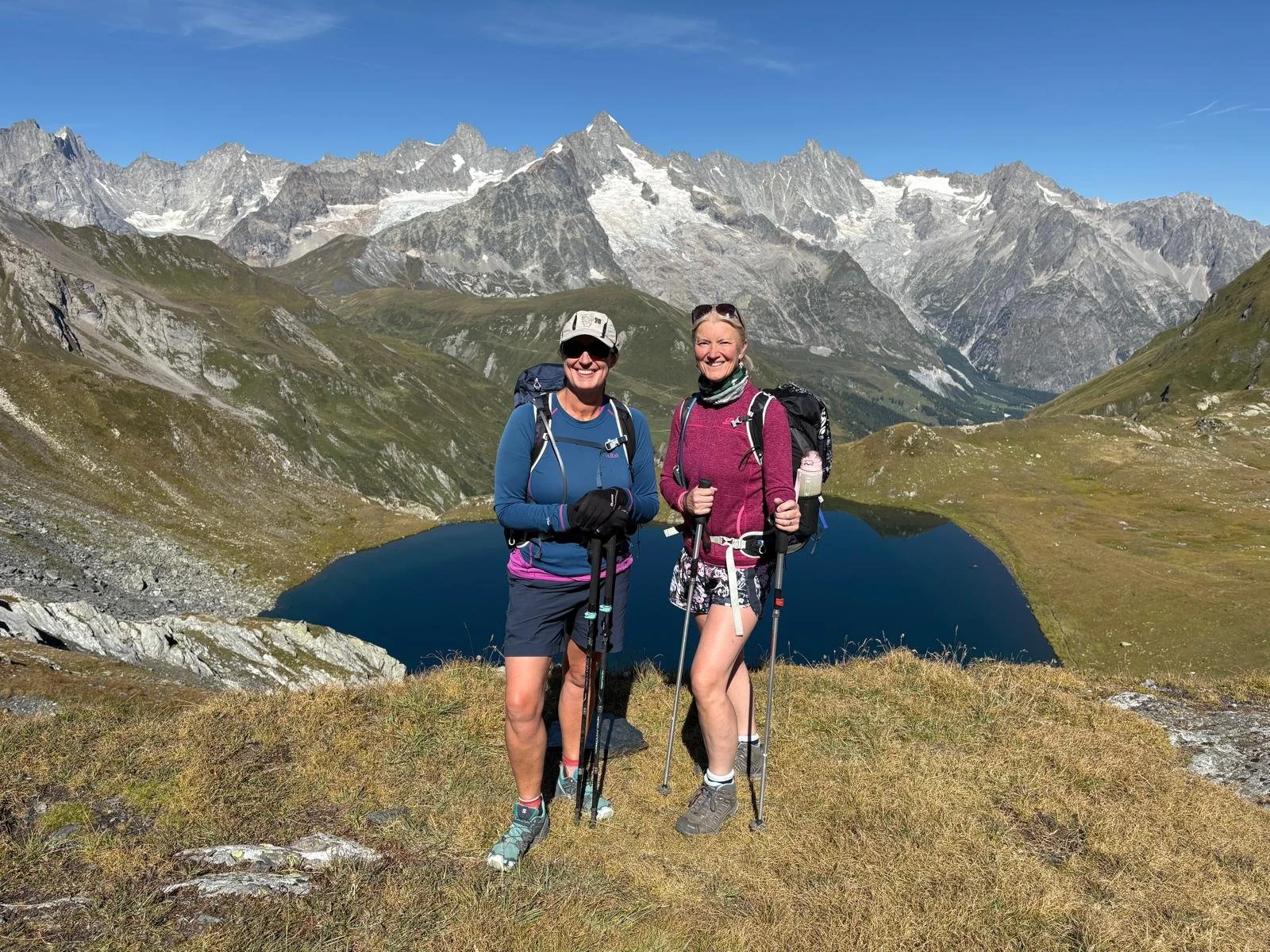 Well known trails like the Tour du Mont Blanc and Alta Via 1 are pretty much fully booked for 2026, but we offer some spectacular &quot;off the beaten track&quot; trails, like the Tour des Combins in Switzerland and Italy, which still have availabili