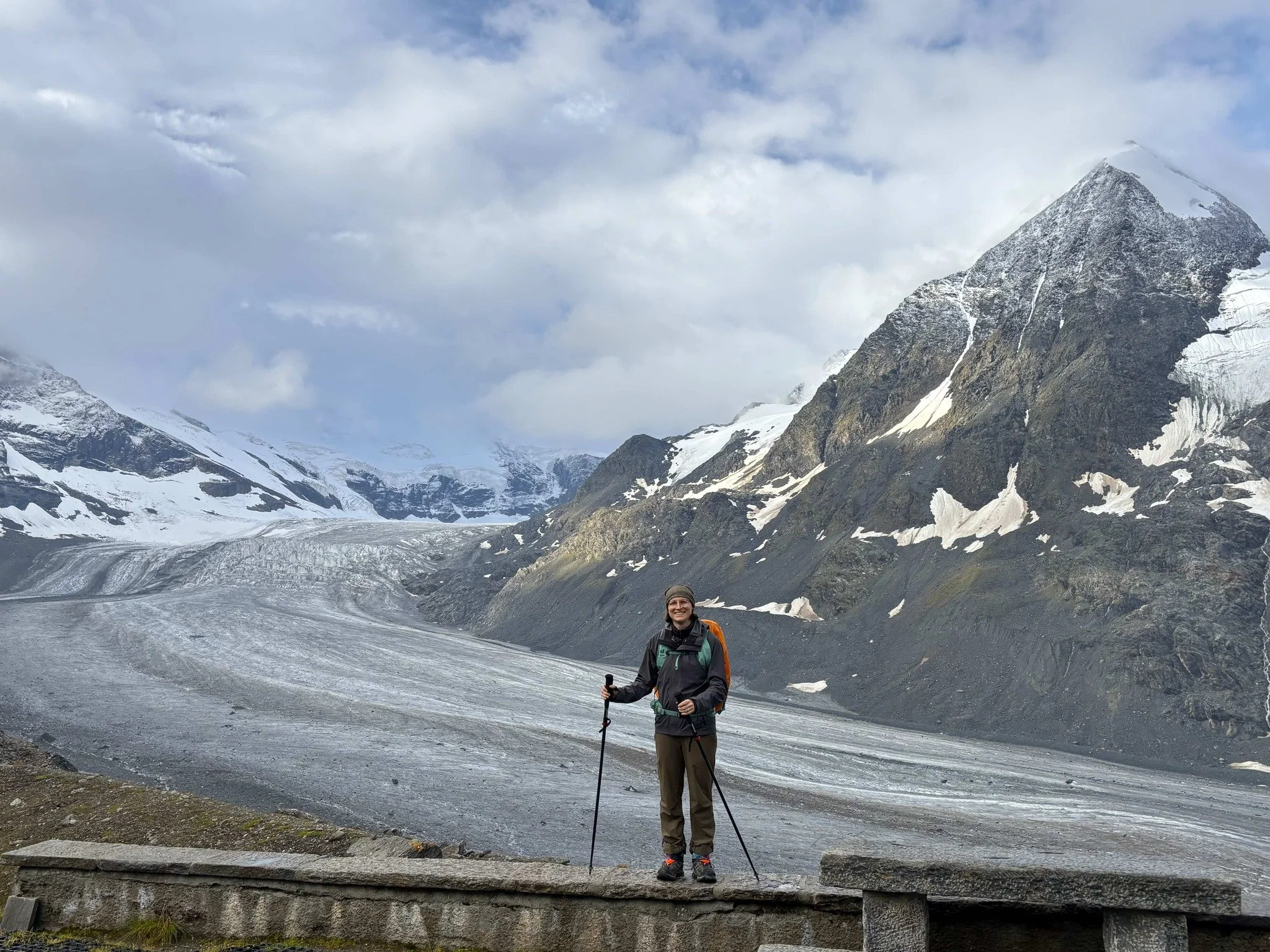 The huge Glacier de Corbassi&egrave;re provides one of the most brilliant backdrops to the Tour des Combins, as you traverse the mighty Grand Combin massif. The 7 to 9 night trek takes you through some of the best high terrain in the alps - as these 