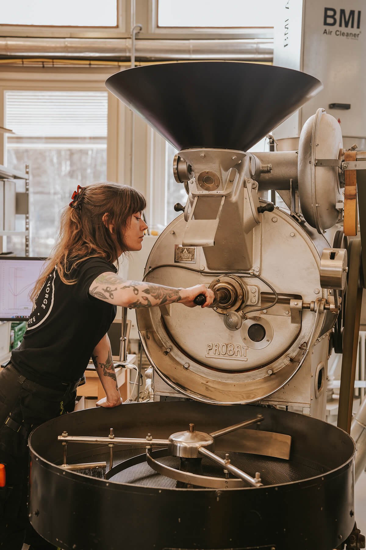Brygget spesialkaffe med Kaffas lyse brennestil som fremhever råvarens naturlige smak.
