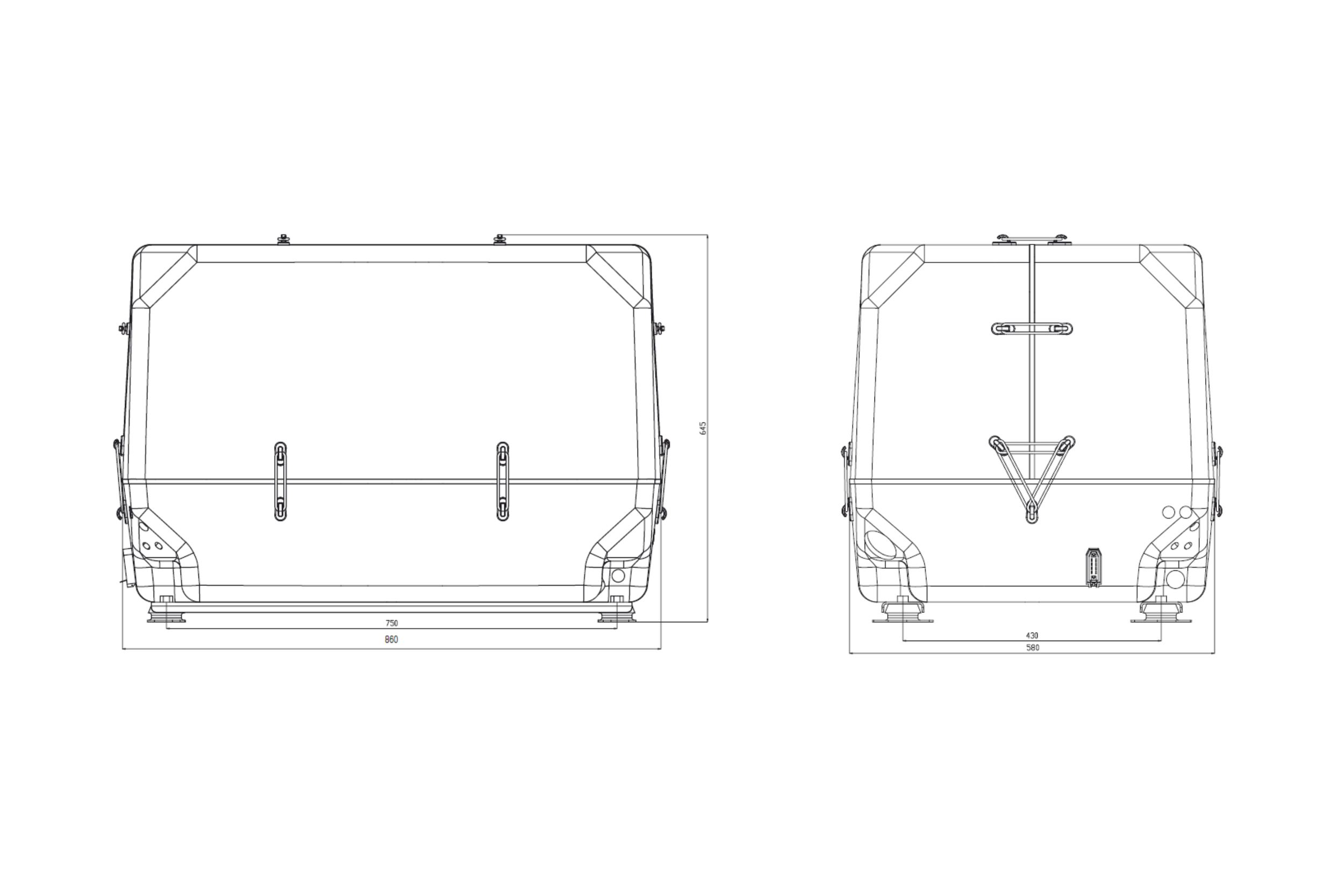 Paguro 18 VK Dimensions