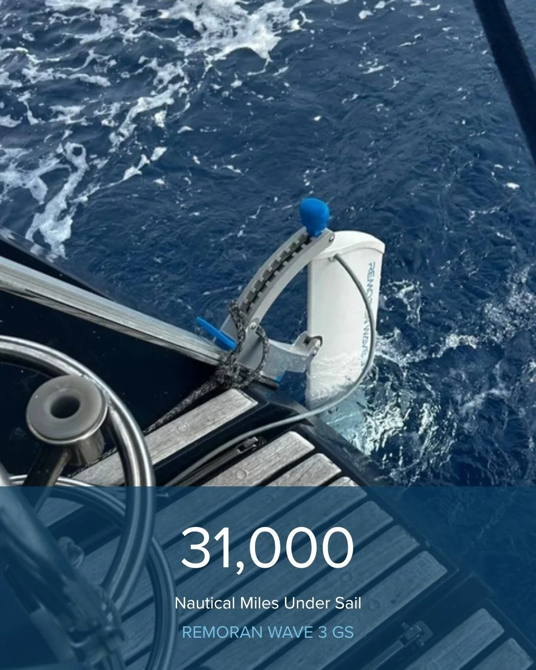 31,000 miles. One hydrogenerator. Around the world.

⚡ 90&ndash;100Ah a day under sail
🌊 Power while you're moving, no engine, no fuel
🛰️ Fridge, nav and Starlink, covered
🔧 31,000 miles, reliable mile after mile

Mike Hutchinson's Oyster 53 Distr