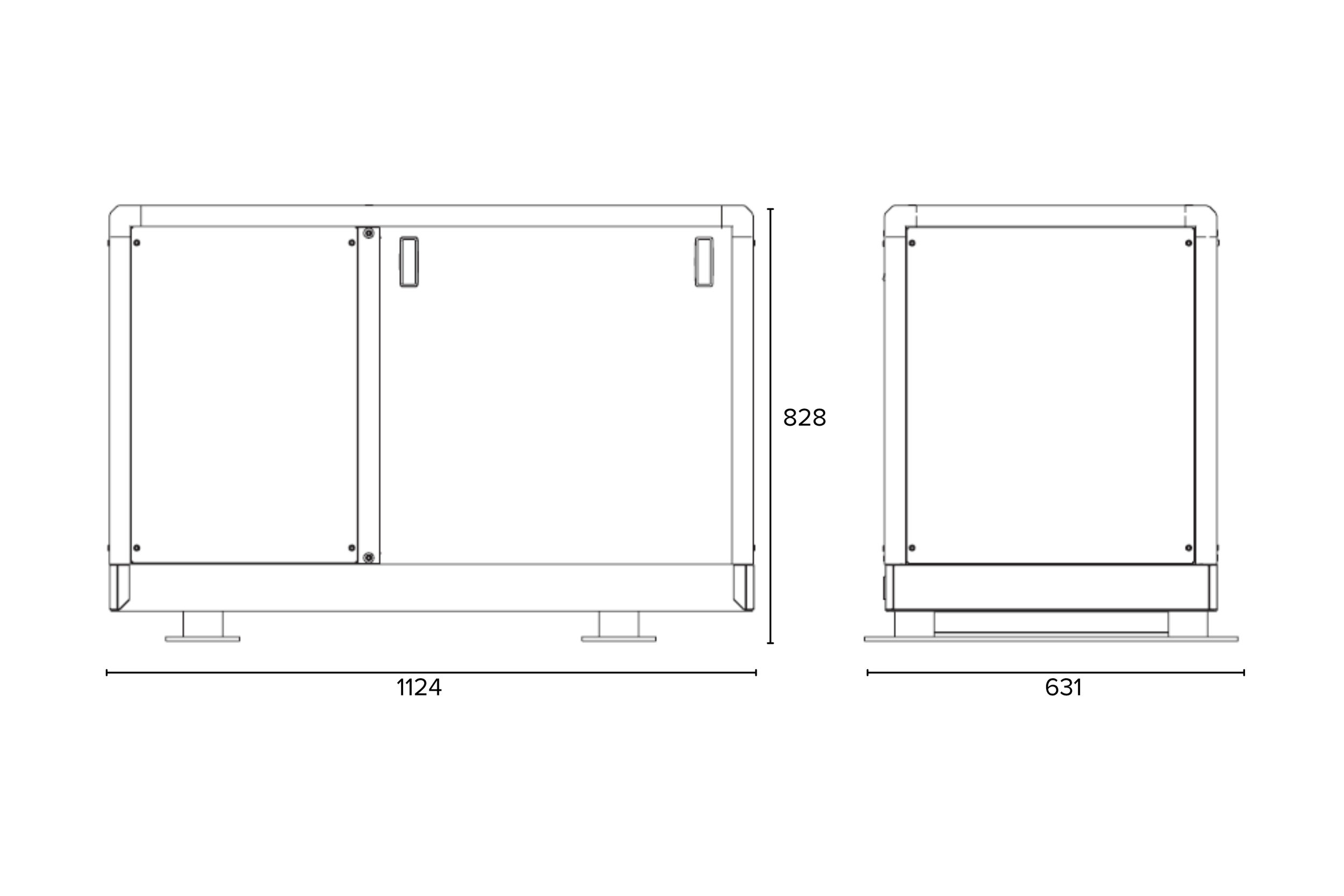 Paguro 22 EK Dimensions