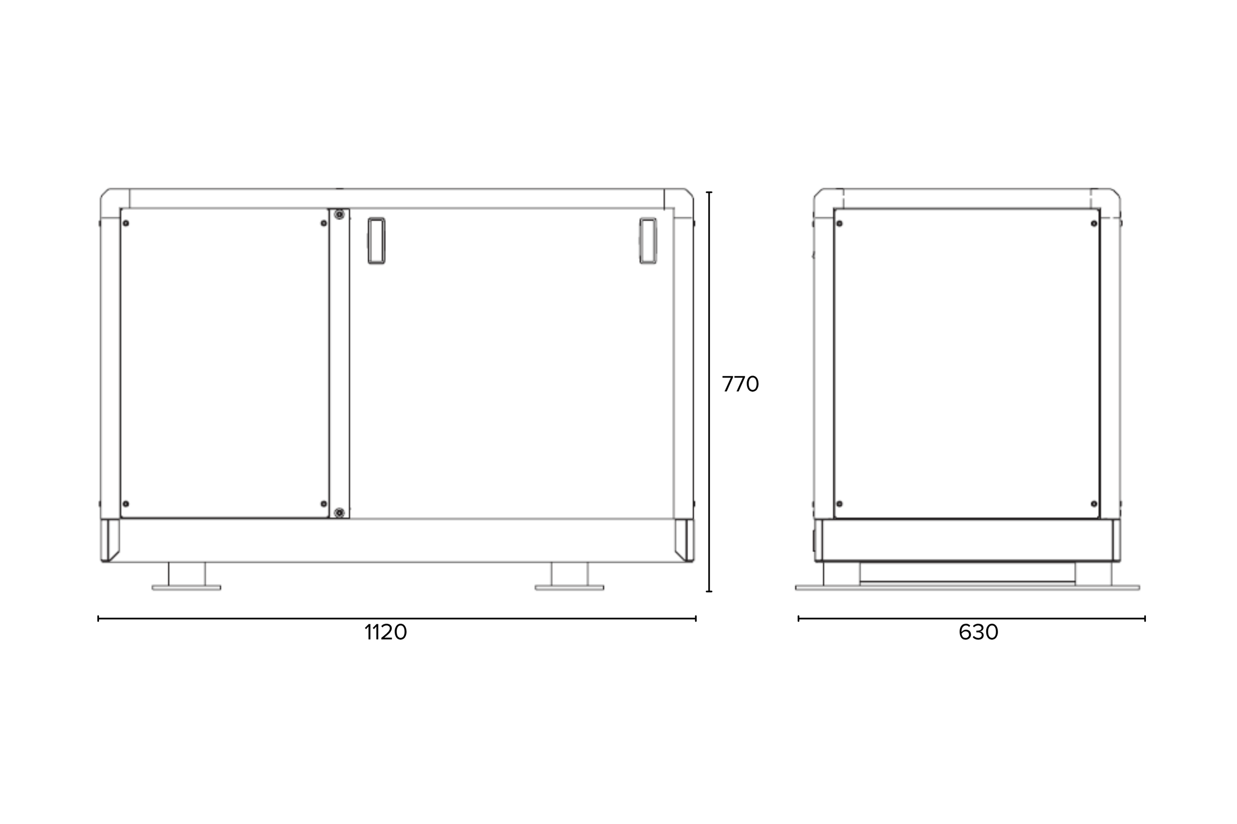 Paguro 20000 EY Dimensions