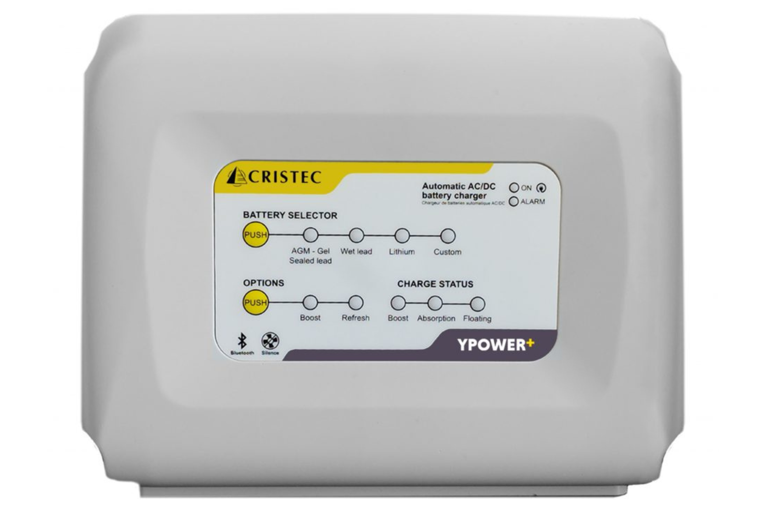 Cristec YPOWER+ 12-70 Battery Charger Front