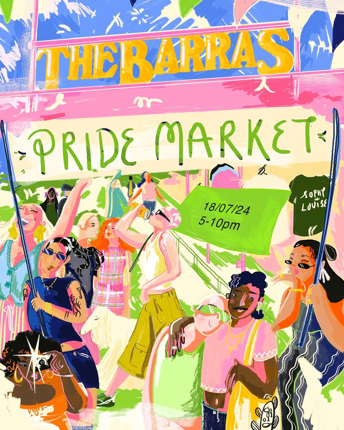 TWO WEEKS TODAY, 
.
.
That&rsquo;s right everybody shessss back , the pride market is coming soon, we are getting ourselves organised on this side, sorting out new T-shirt stock and FINALLY some new bits will be coming through the doors, 
.
So please