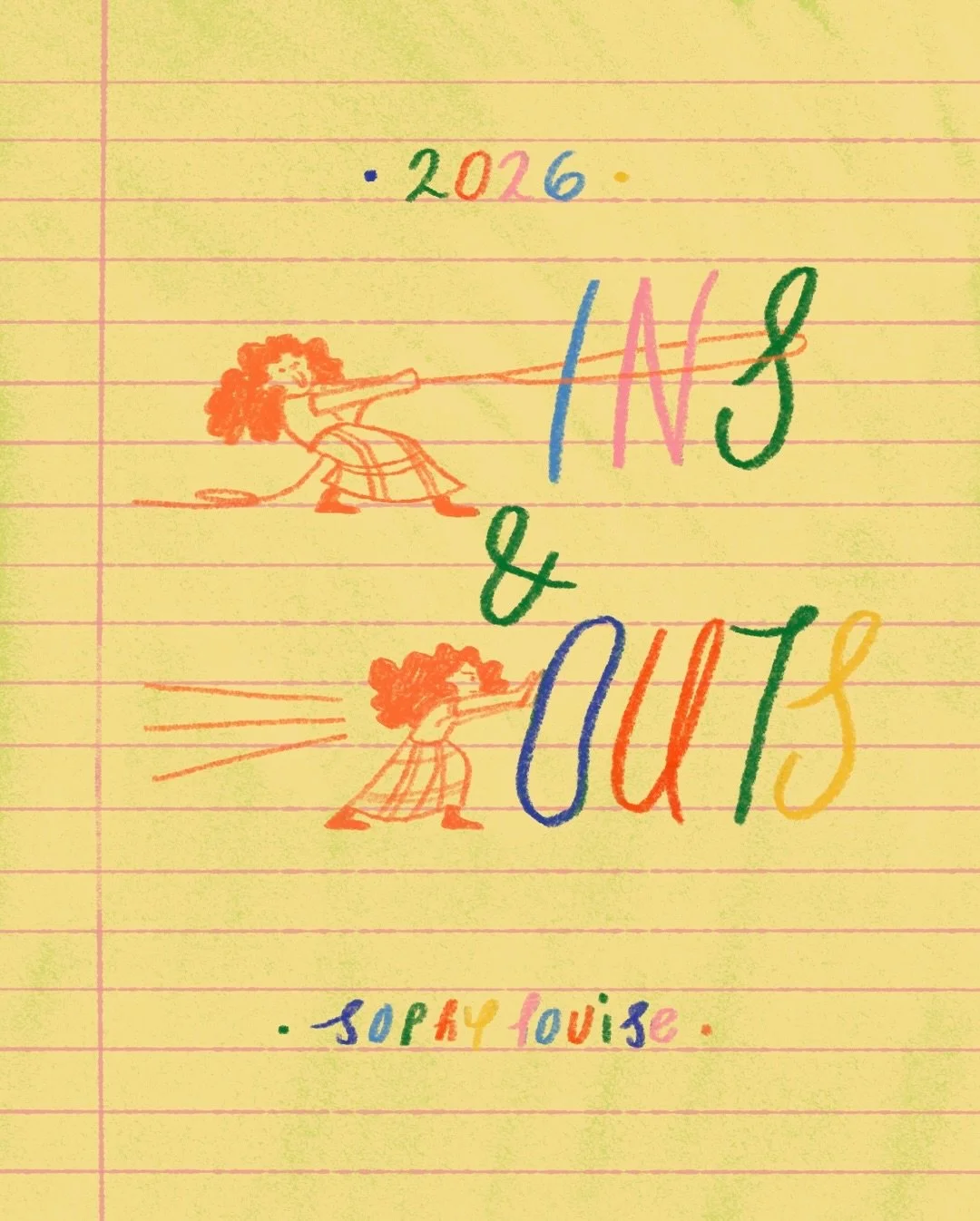 Ins and outs for 2026 as a freelance illustrator 🫶
.
.
This was soooo much fun to do!!! I hope all you other creatives out there see some relatable ideas, 2026 is truly going to be the year of fun, enriching work fuelled by community! 
.
I read some