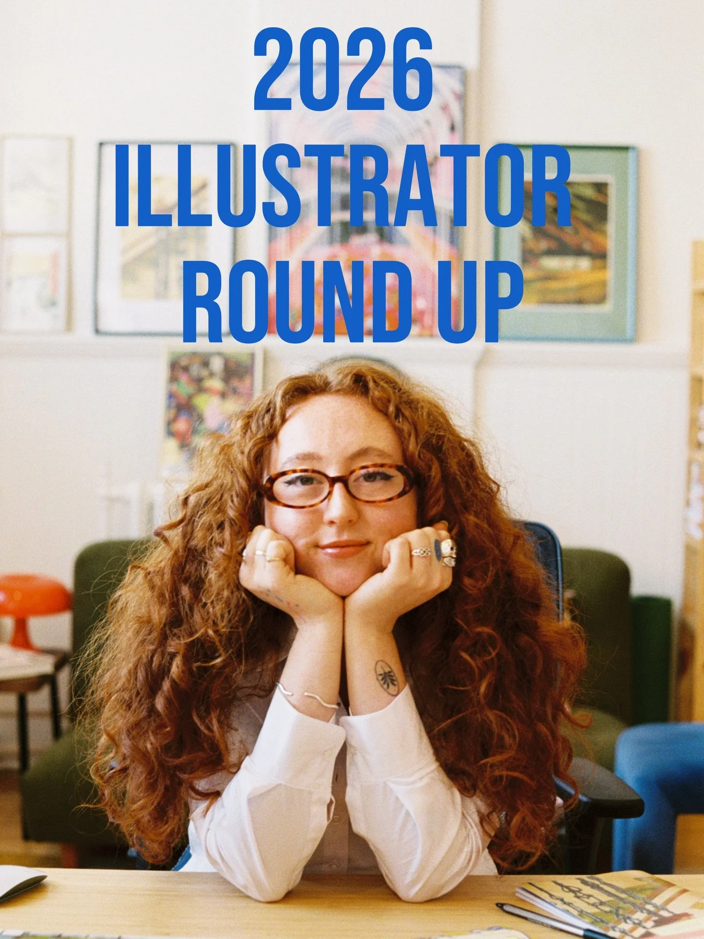 An illustrators round up on 2025 xo 
.
.
Last year was the best yet hardest year yet, both personally and at work! My health took a weird turn at the start of the year and it&rsquo;s pretty scary when you&rsquo;re freelance to navigate those ups and 
