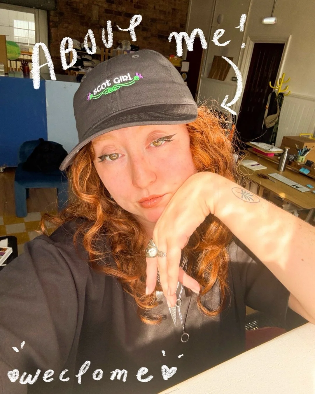 Swipe to the end for some fun reveals ;)
.

A massive hello to all these lovely new faces that have popped up this week! How rude of me not to introduce myself, so here we are, hiya! 
.
Ever since I was wee I loved drawing, making things and generall