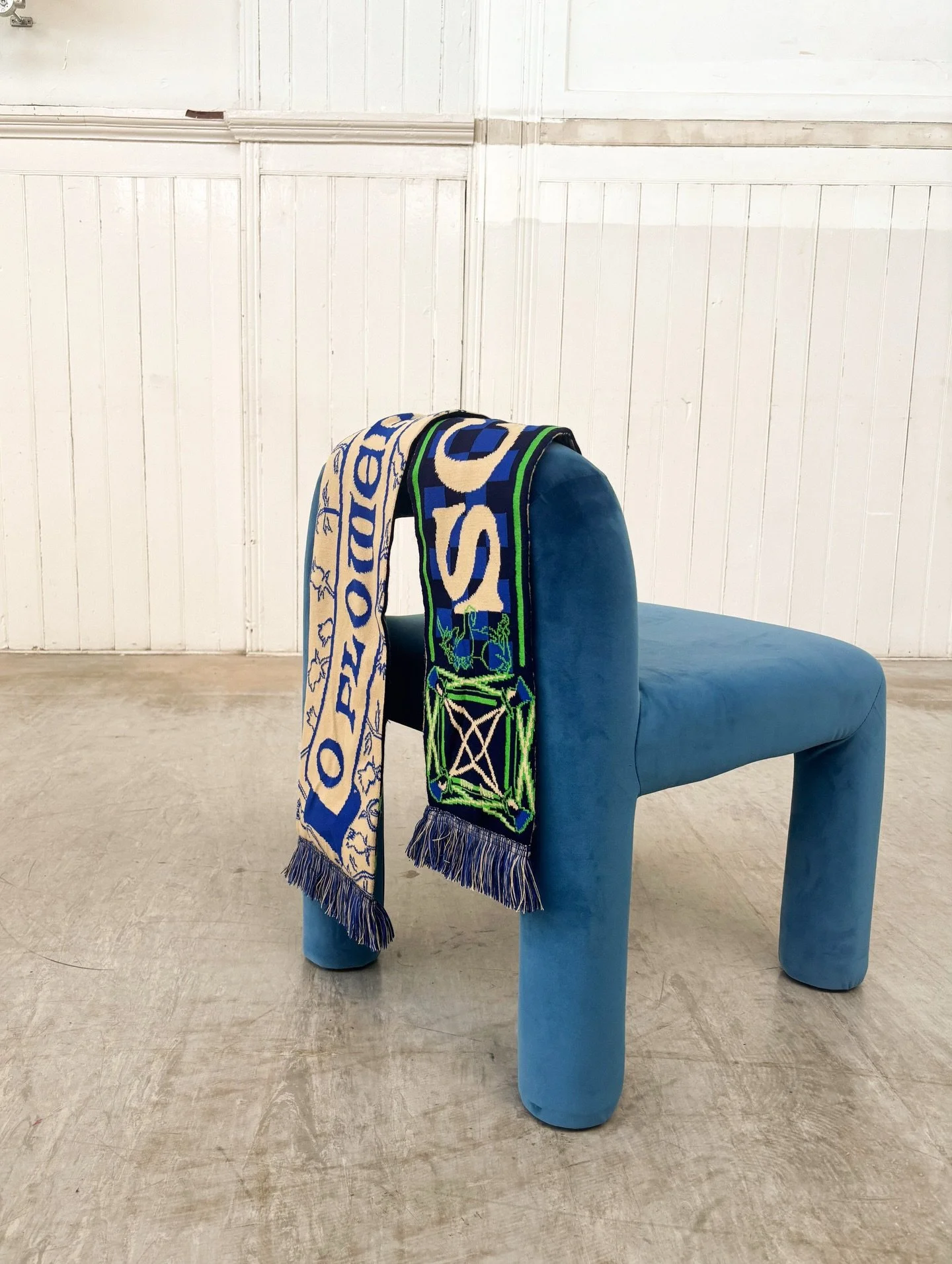 A match made in heaven 🫶🏴󠁧󠁢󠁳󠁣󠁴󠁿
.
.
Scarf no.2 for the upcoming launch. Inspired massively by a good auld football scarf, we&rsquo;re going for patriotic but it can still be part of your daily rotation. 
.
.
Scotland - thistle will launch alo