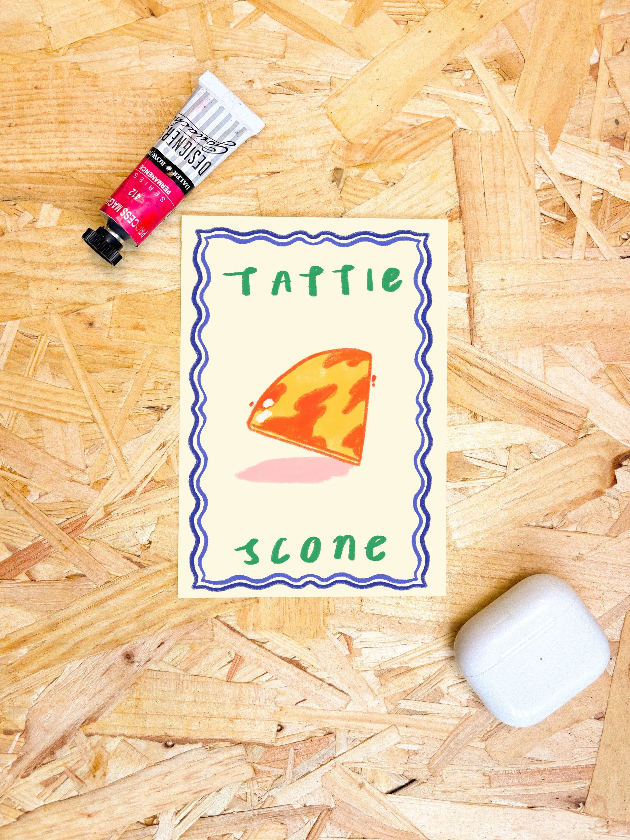 Tattie Scone Postcard