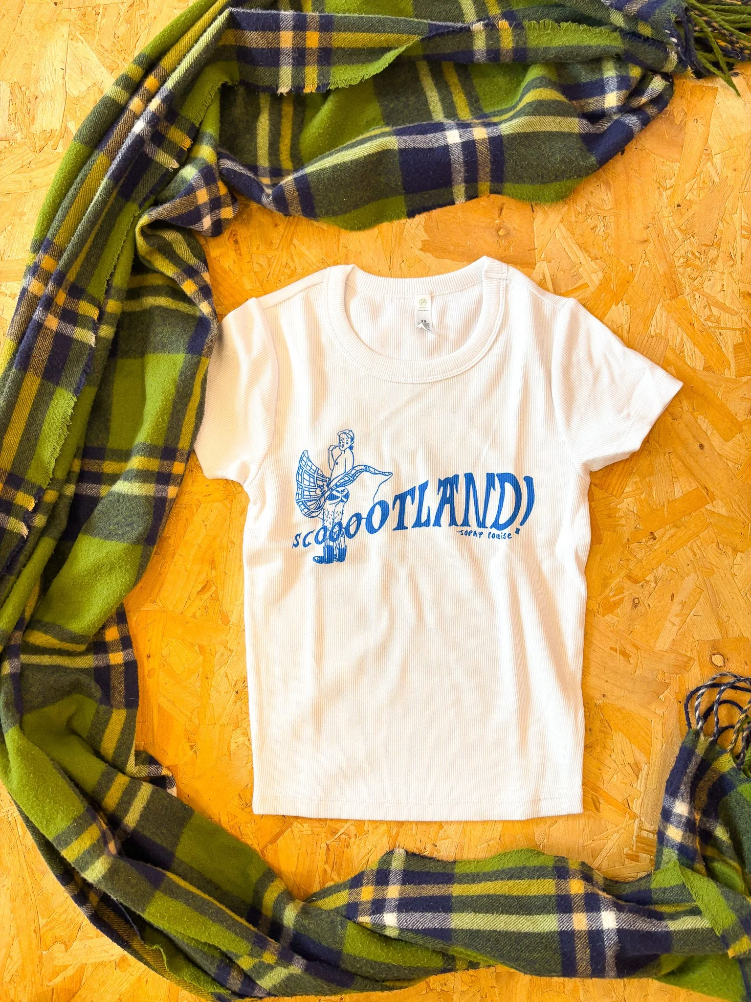 SCOOOOOTLAND Baby tee