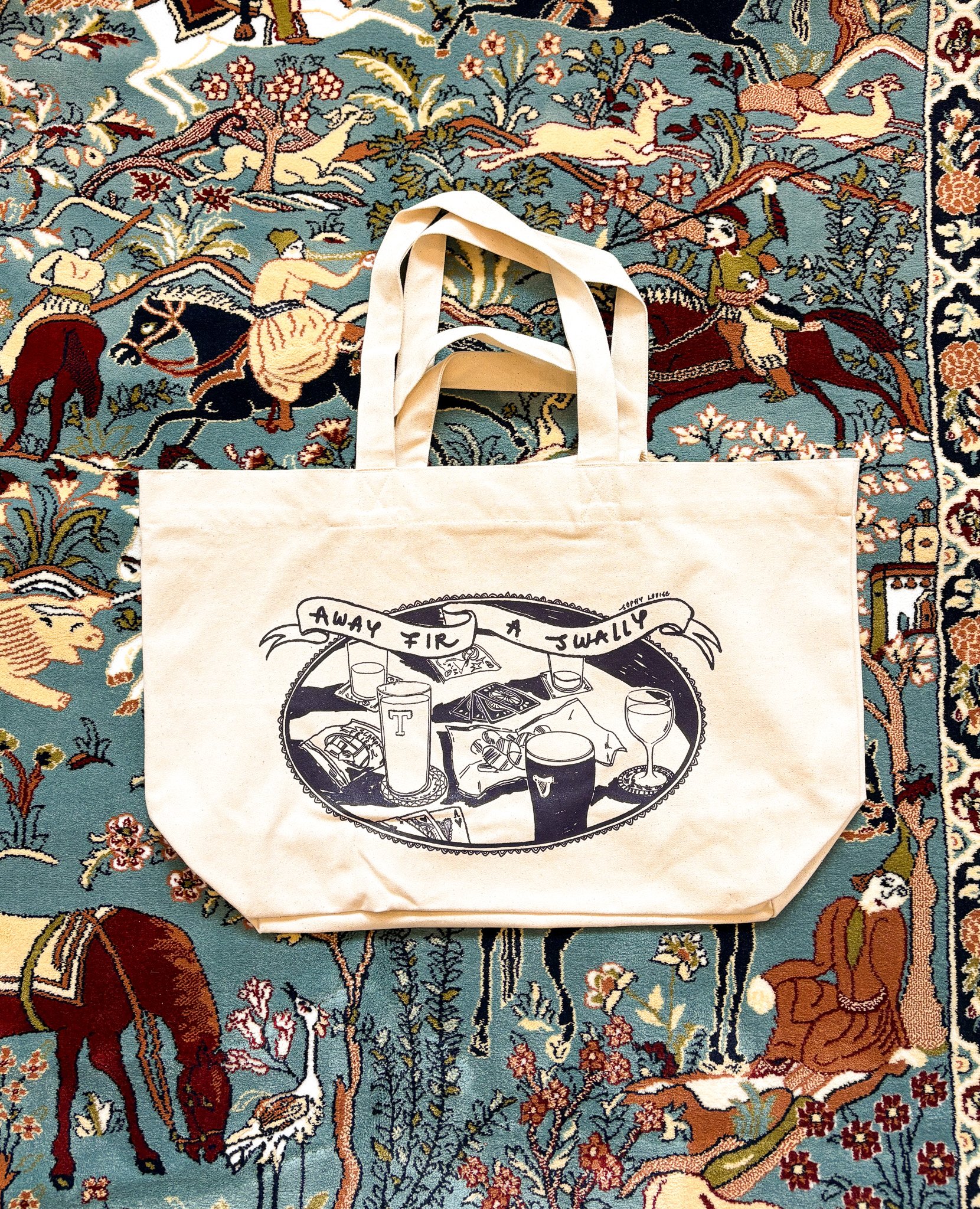 The messages/swally Tote Bag