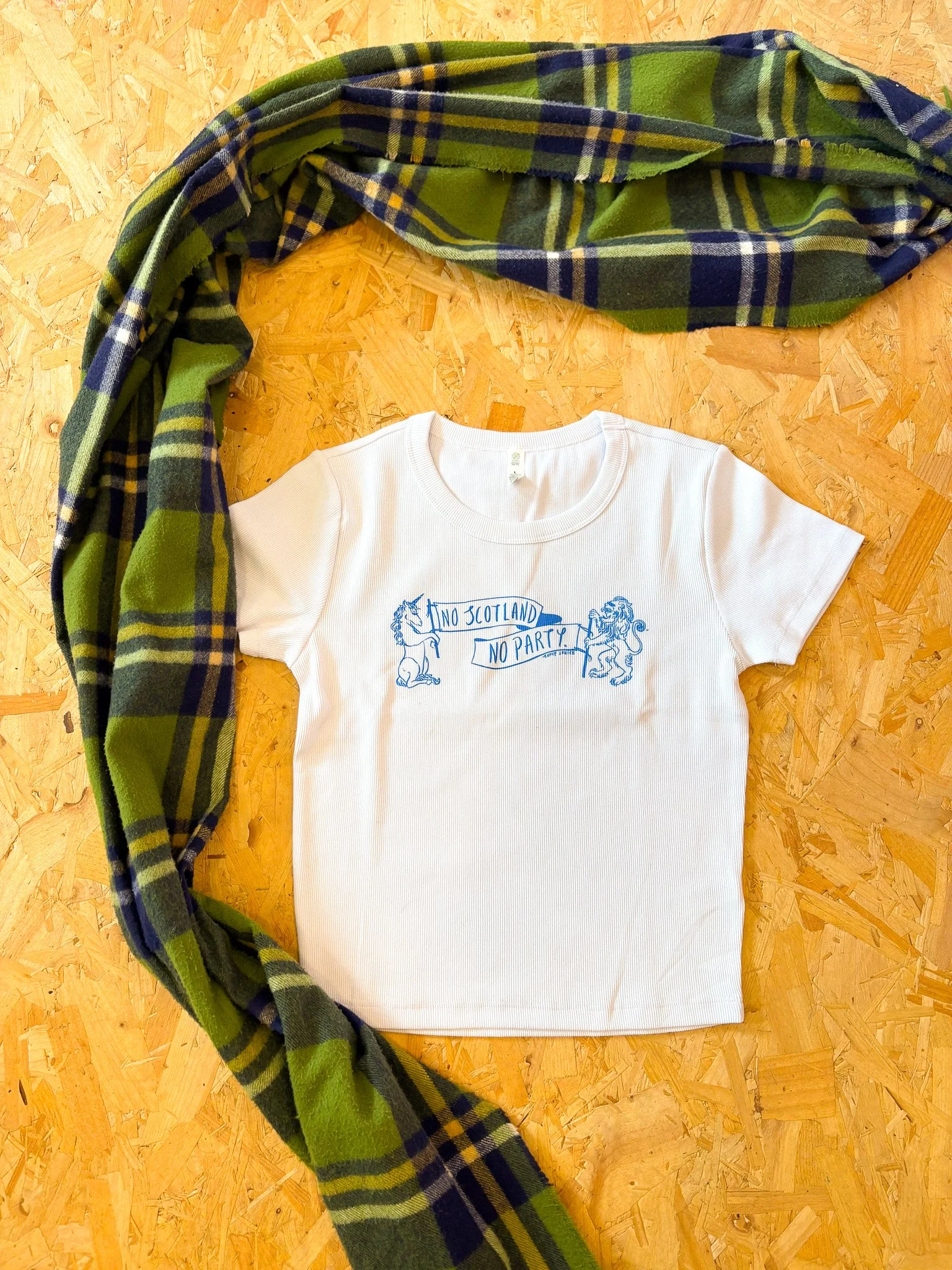 No Scotland No Party Baby tee