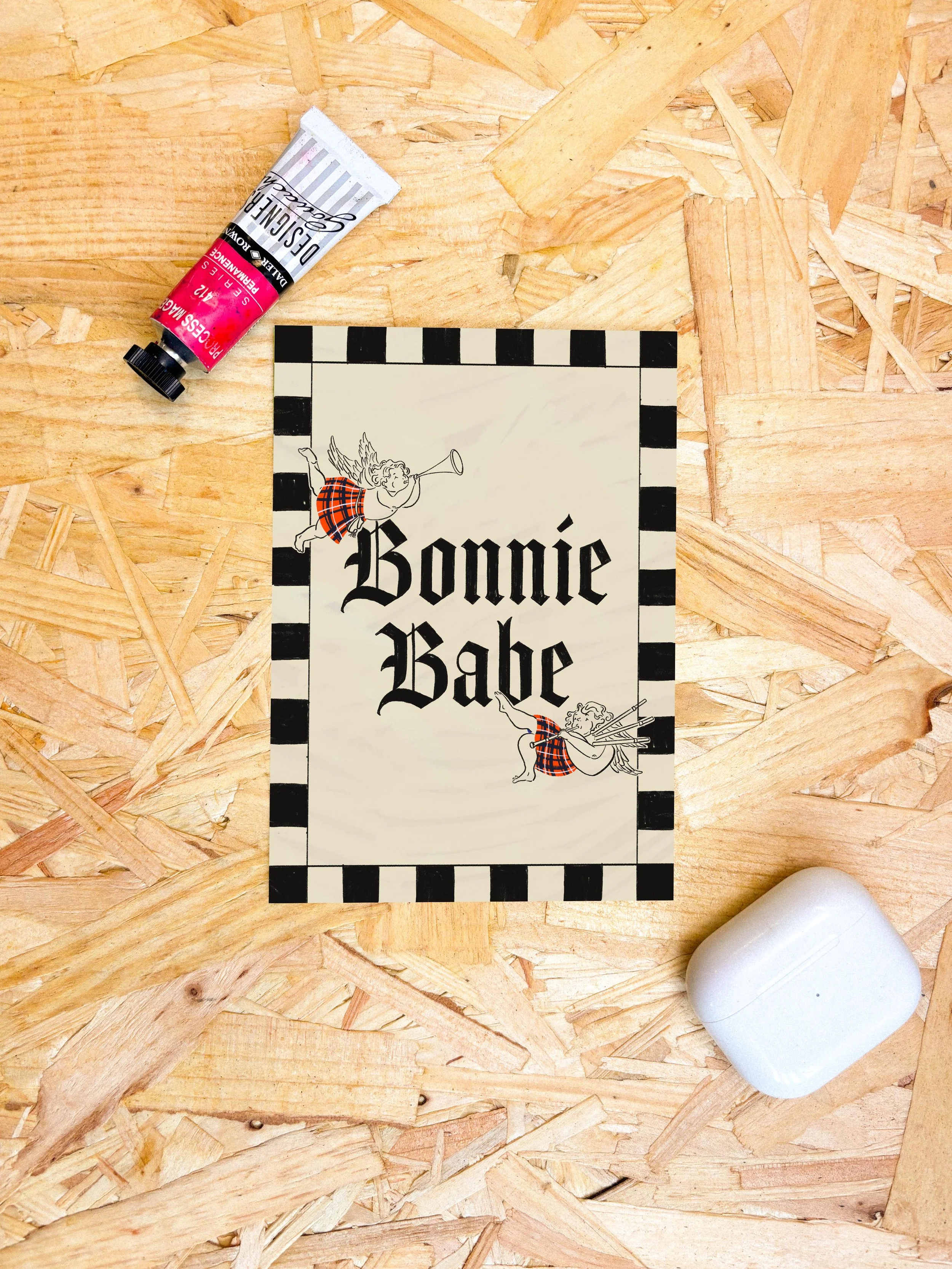 Bonnie Babe Postcard