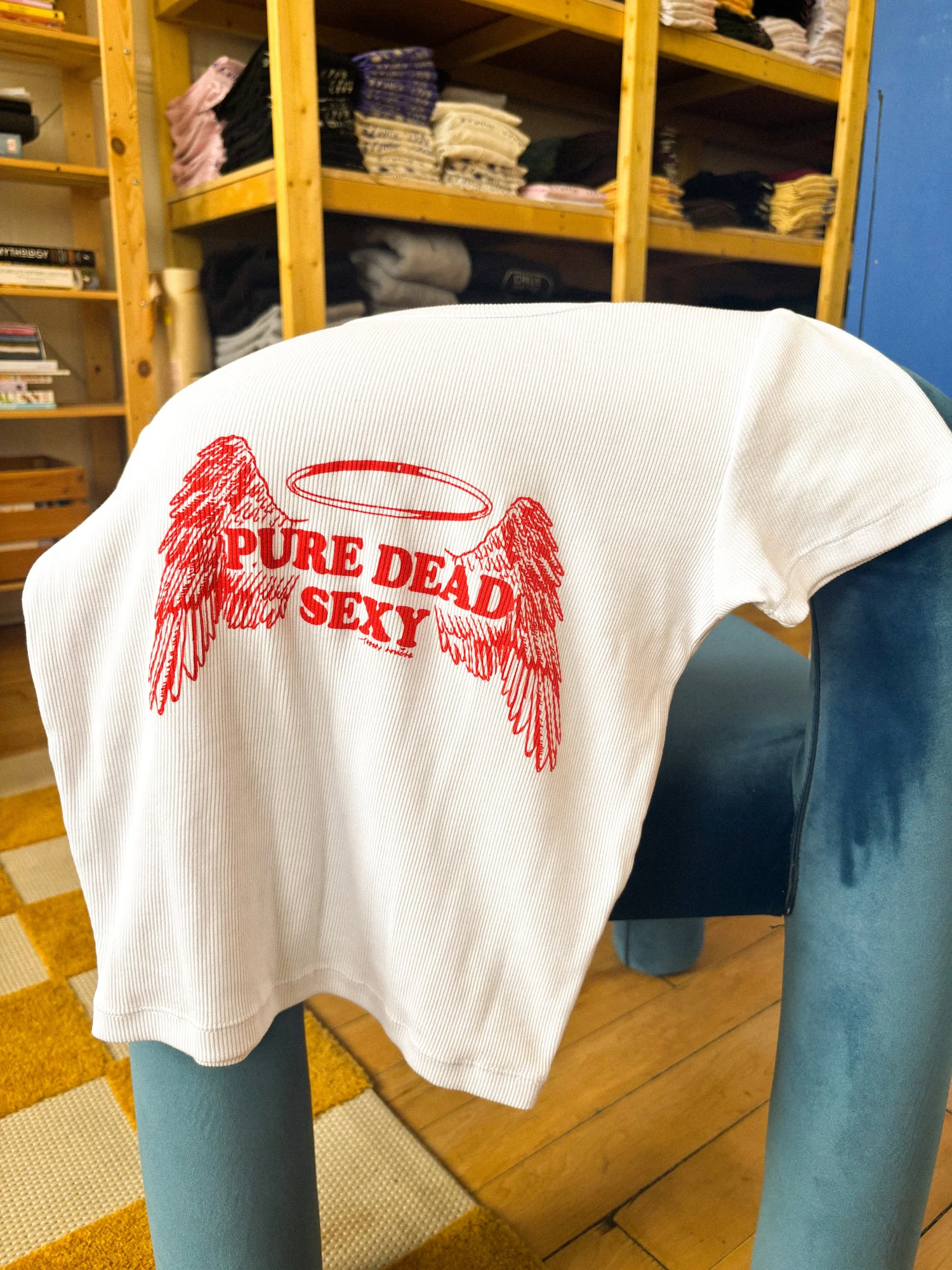 Pure dead sexy Baby tee — Sophy Louise Illustration