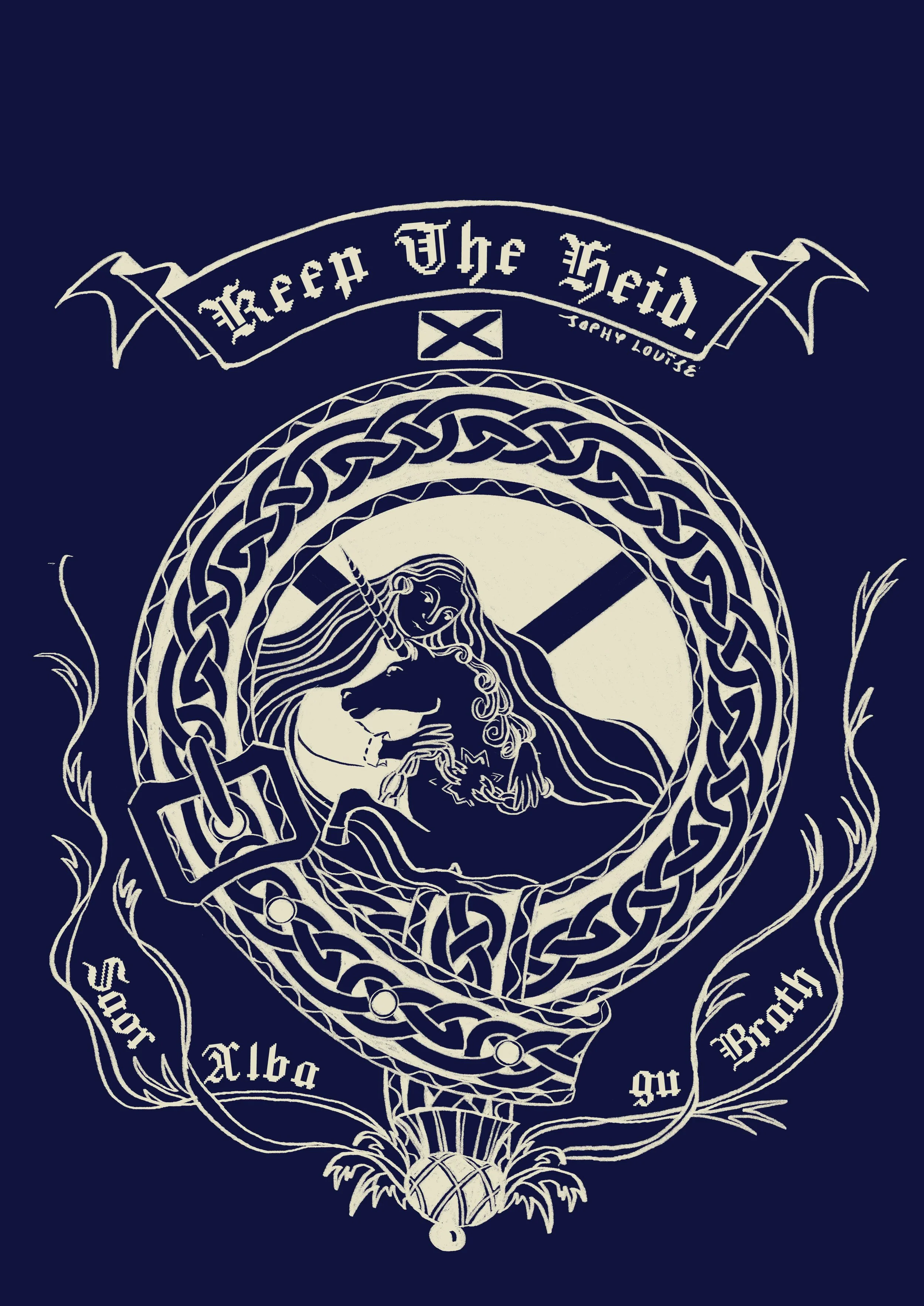 Keep the Heid x Saor Alba gu brath Sweatshirt