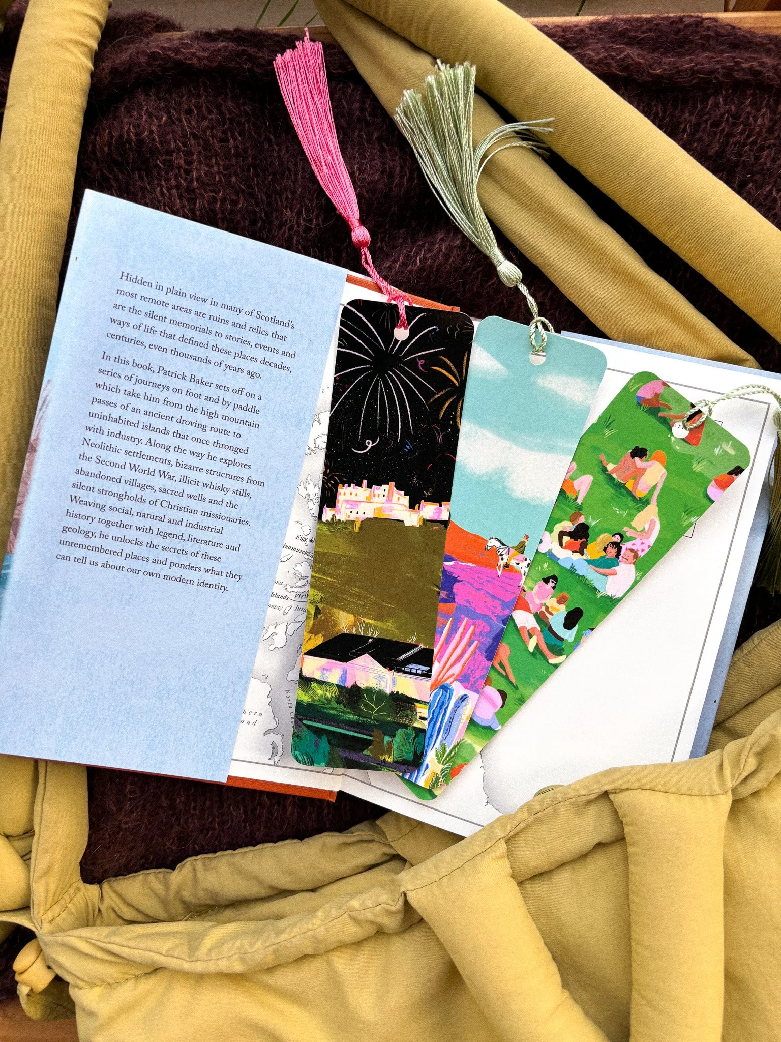 Bookmarks from illustration shop - part of A/W 2023