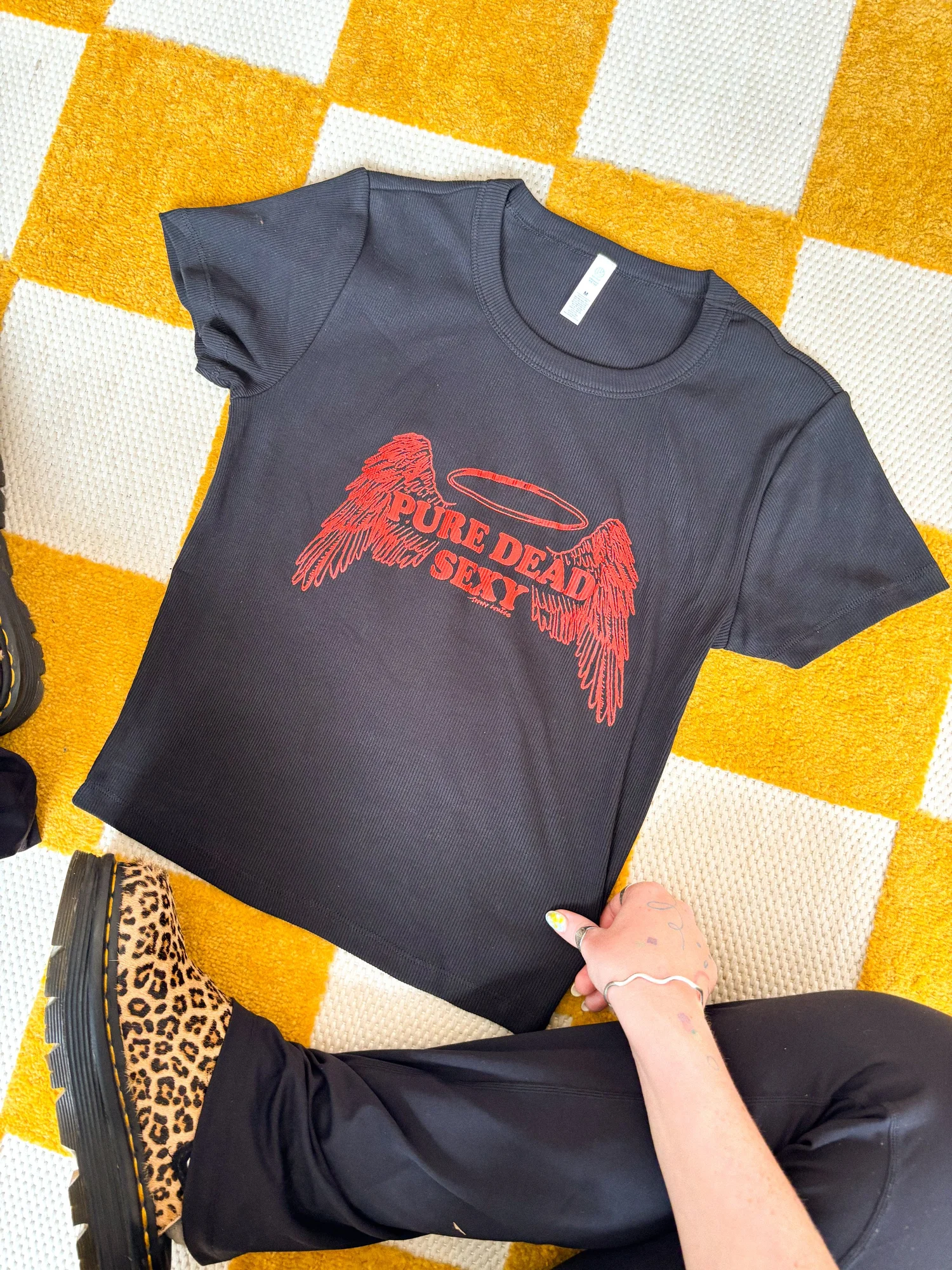 Pure dead sexy Baby tee — Sophy Louise Illustration