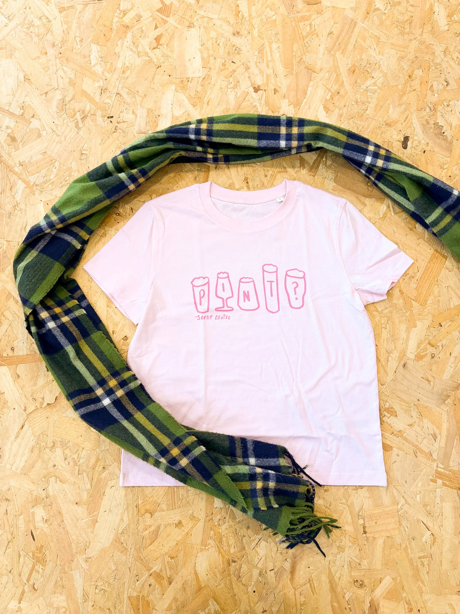 Pink Womens  Tee