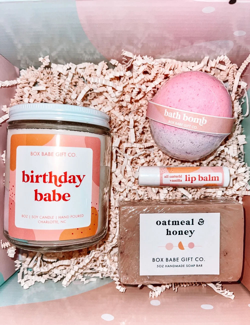Birthday Babe Spa Gift Set Box — Zee Perfect Gift®