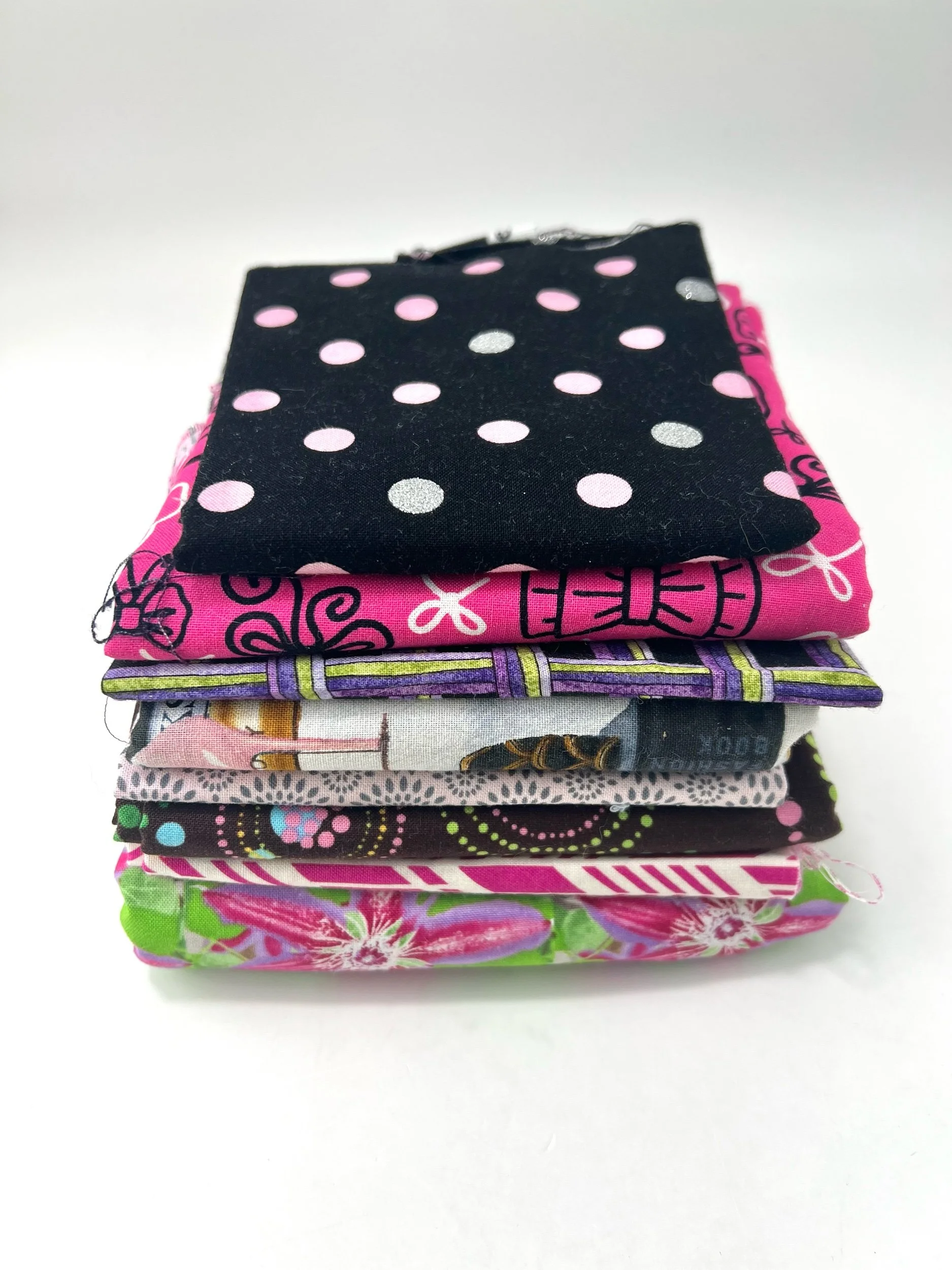 "Poppy Pink" 1.3lb Quilting Cotton Bundle