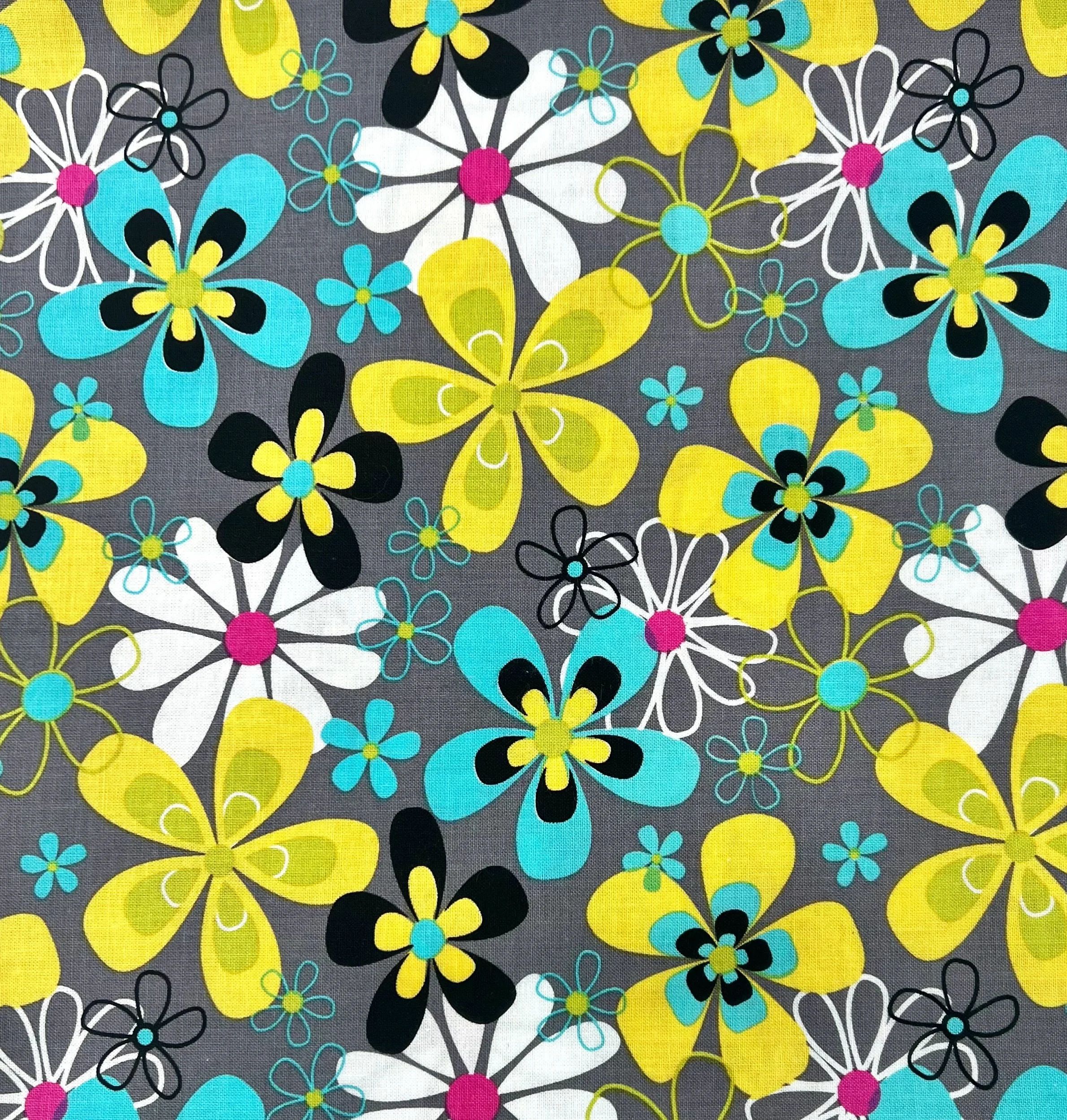 🪐 3yds Floral Quilting Cotton