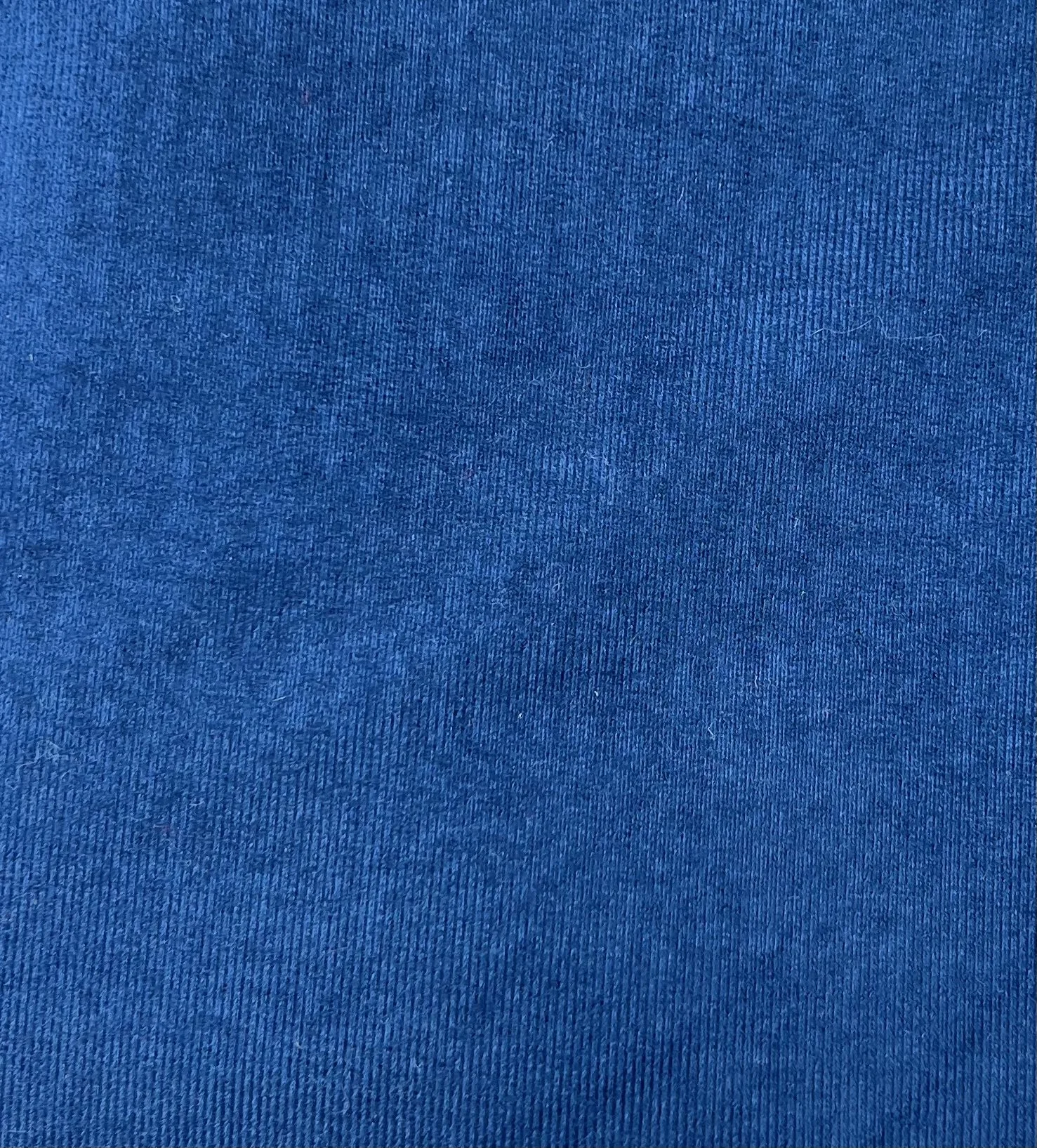 😎 7 1/2yds Deep Blue Velour Knit