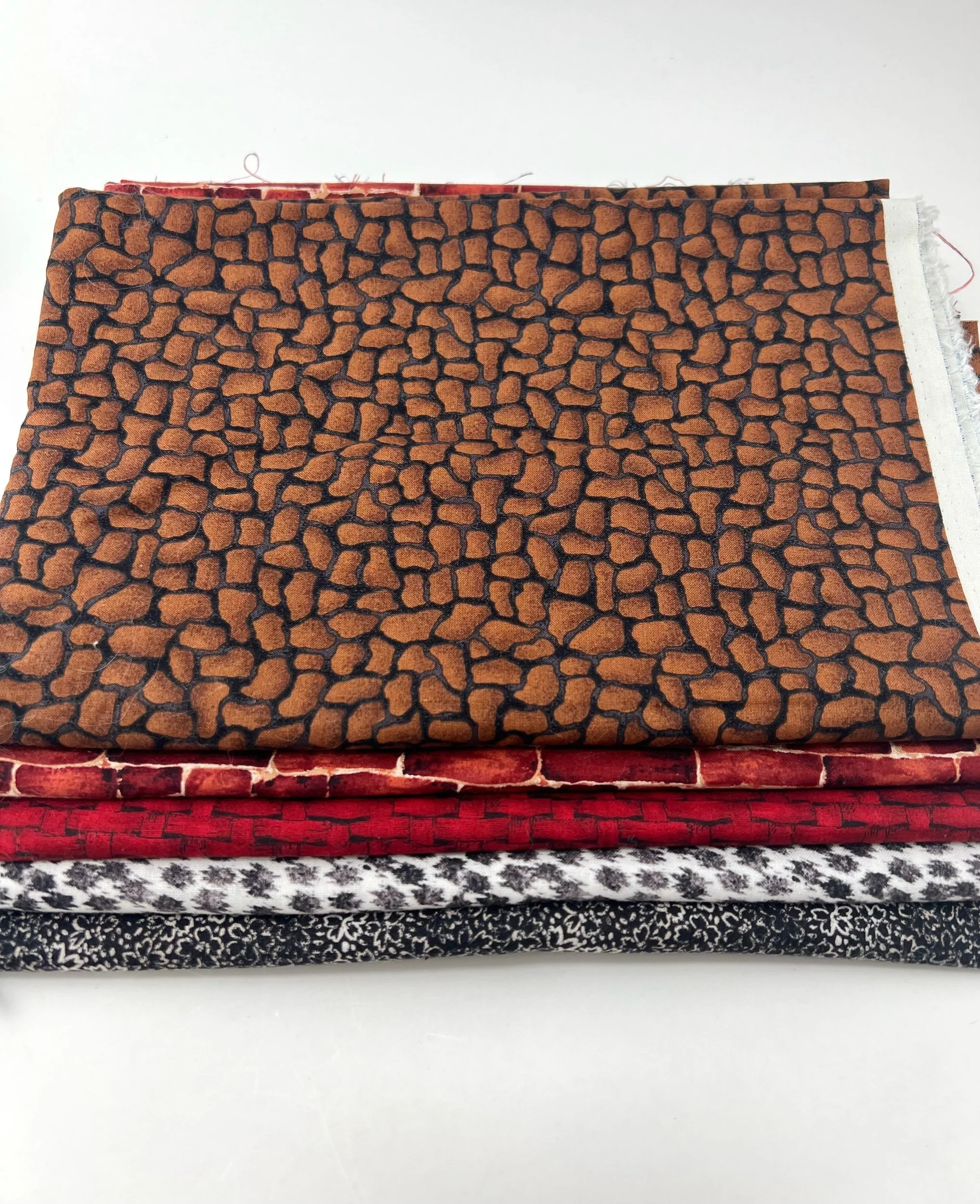 "Another Brick in the Wall" 1.8lb 1+yd Quilting Cotton Bundle