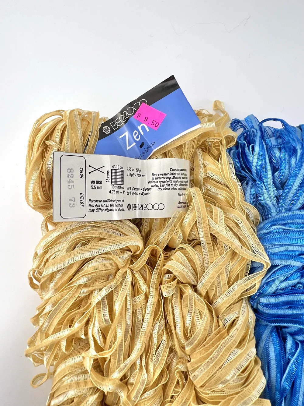 5 Skeins Berroco Zen Cotton Blend Yarn — Swanson's Fabrics