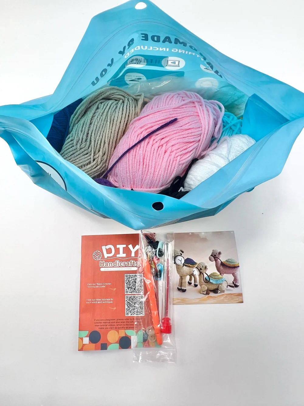 Camel Learn to Crochet Kit for Beginners — Swanson's Fabrics