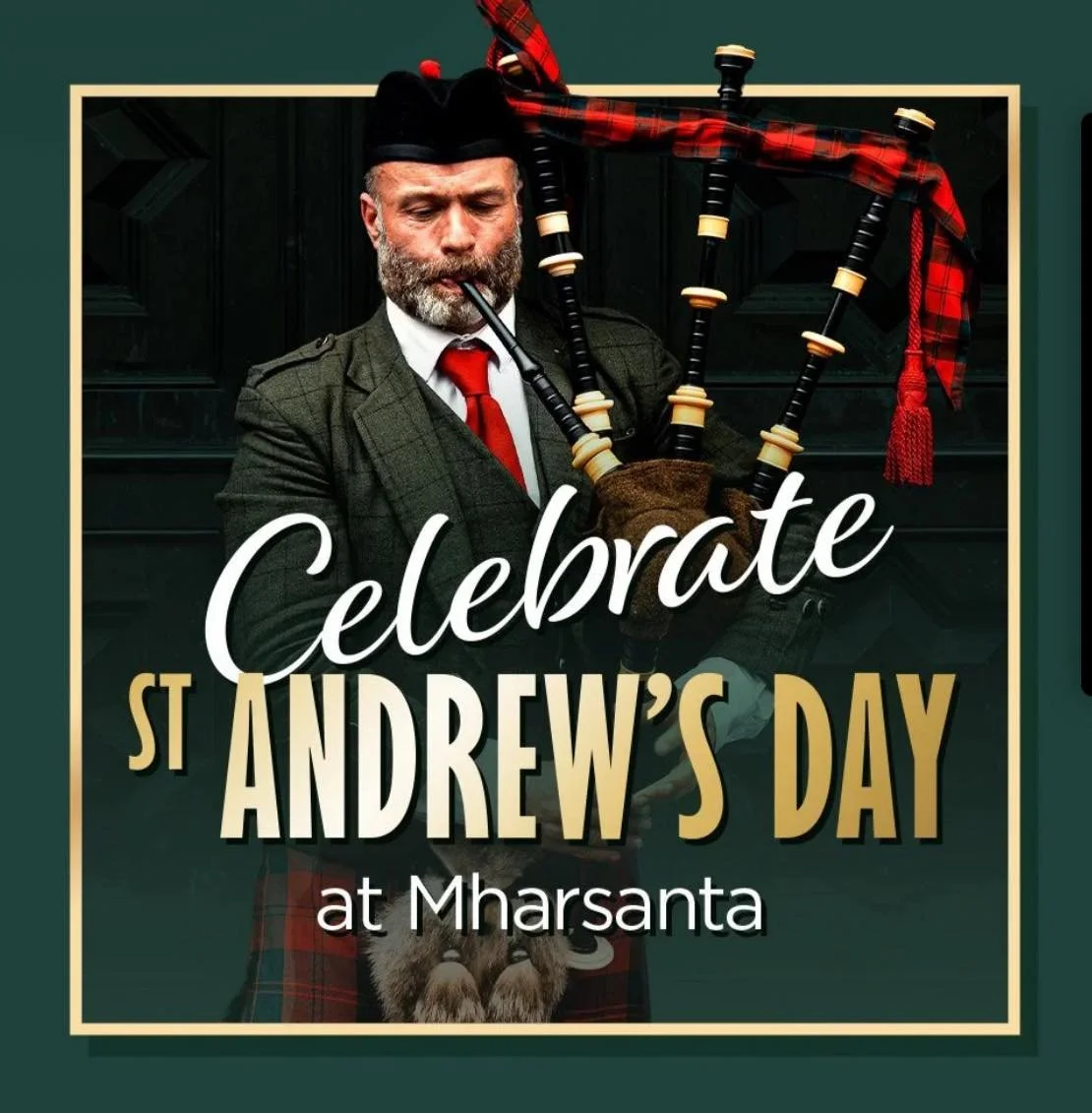 Celebrate St Andrew’s Day in true Scottish style at Mharsanta! 🏴✨
Join us on Sunday 30th November from 7pm for an unforgettable evening filled with Scottish food, live trad music, and warm hospitality in the heart of Merchant City