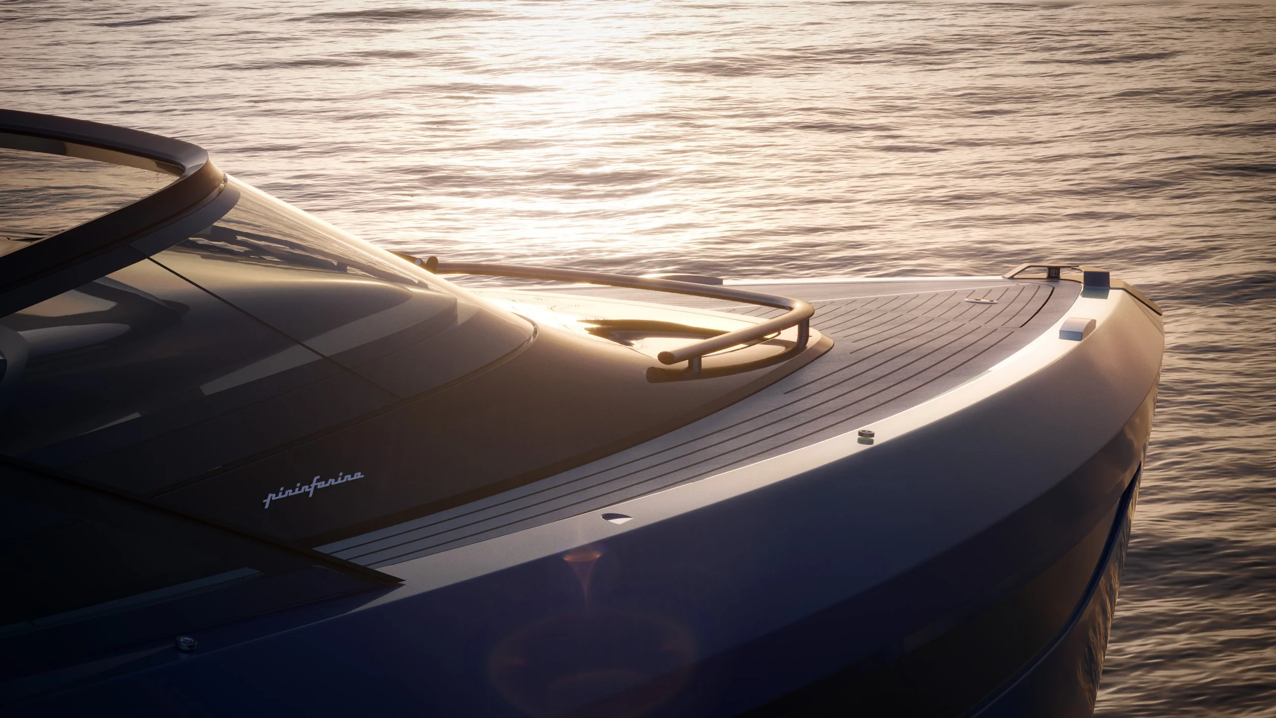 3D Visualisation - CGI of yacht exterior © Arcmedia Limited