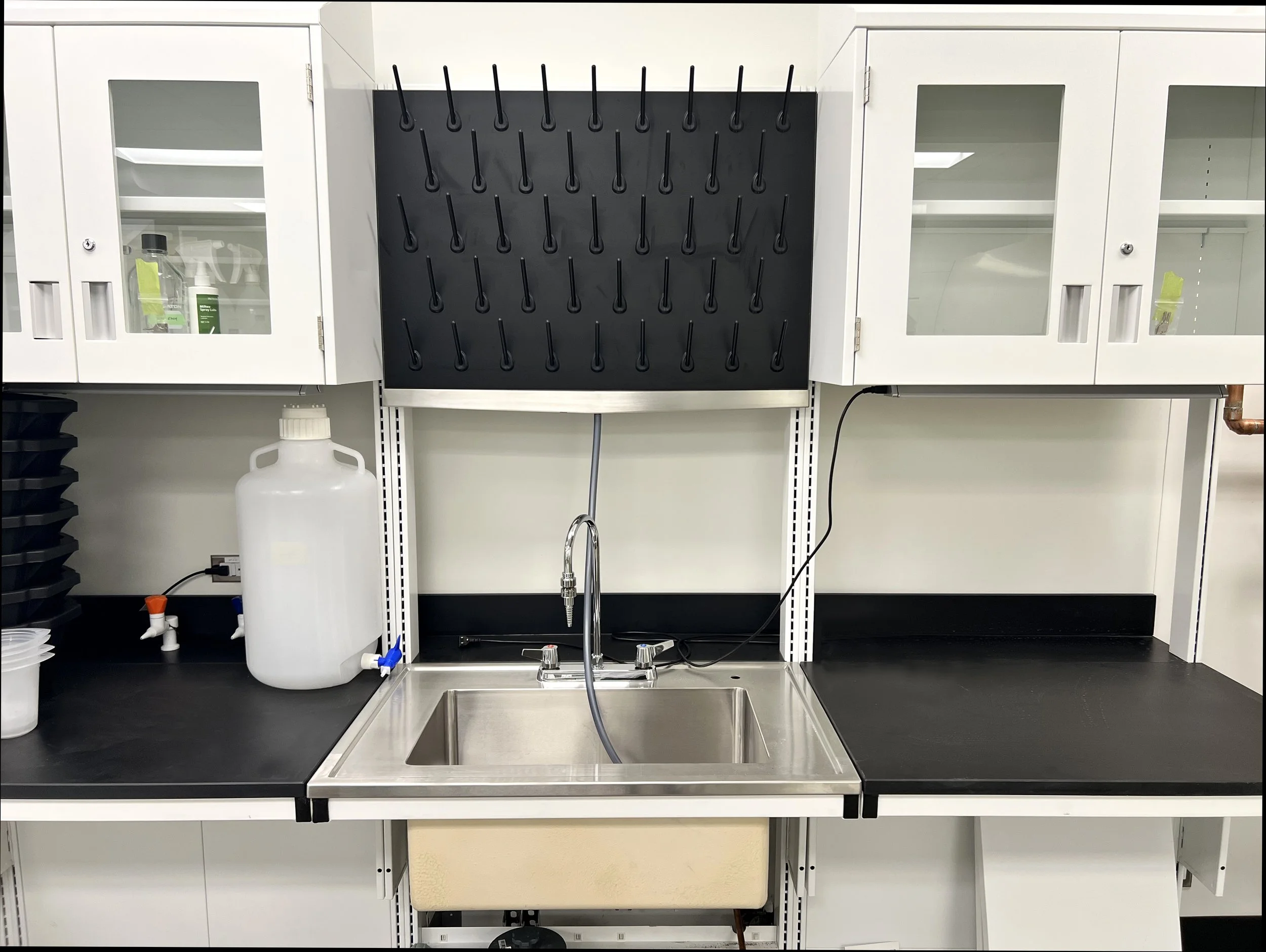 Sigma Flex™ 8.75” deep wall core with painted steel casework