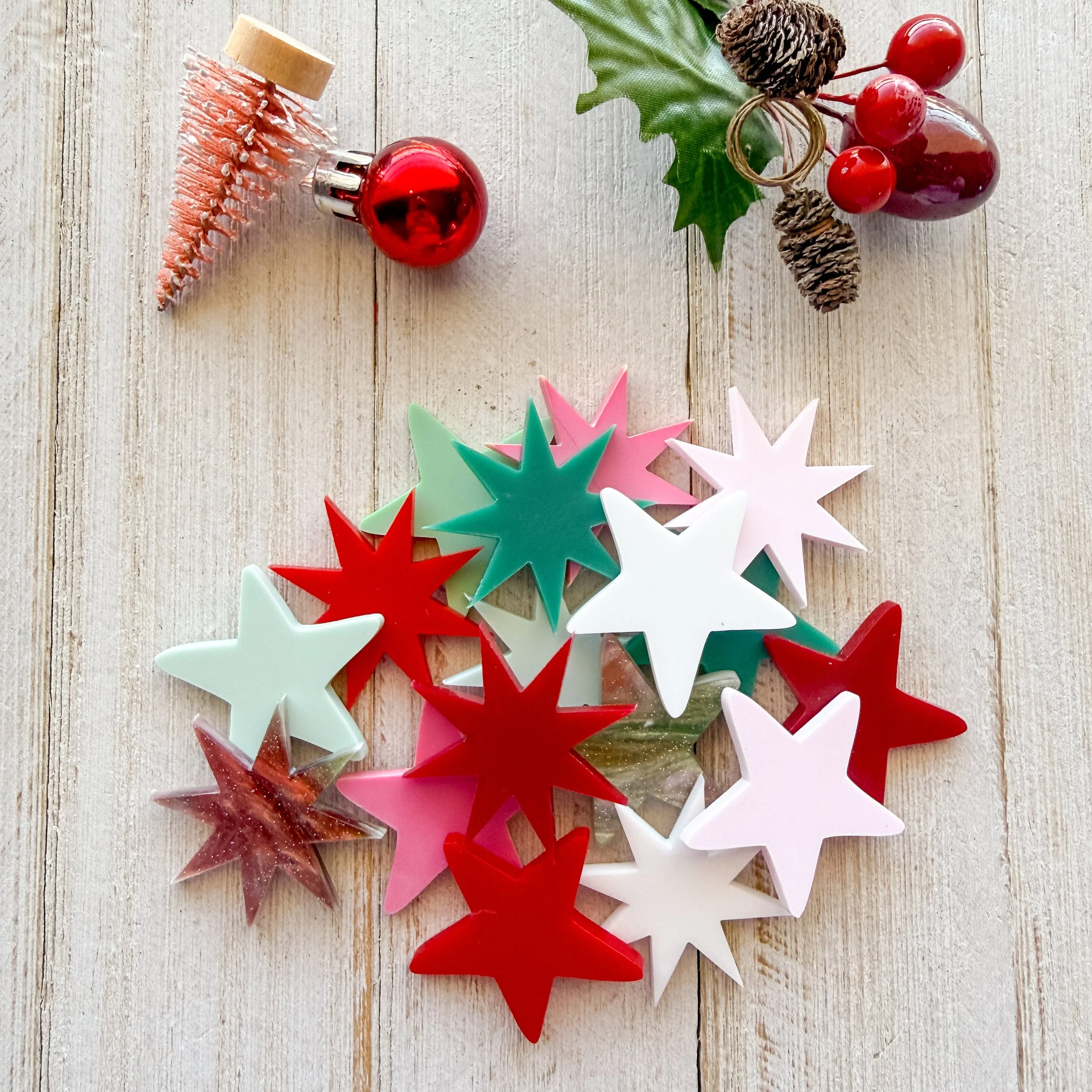 Big This is December Confetti Stars