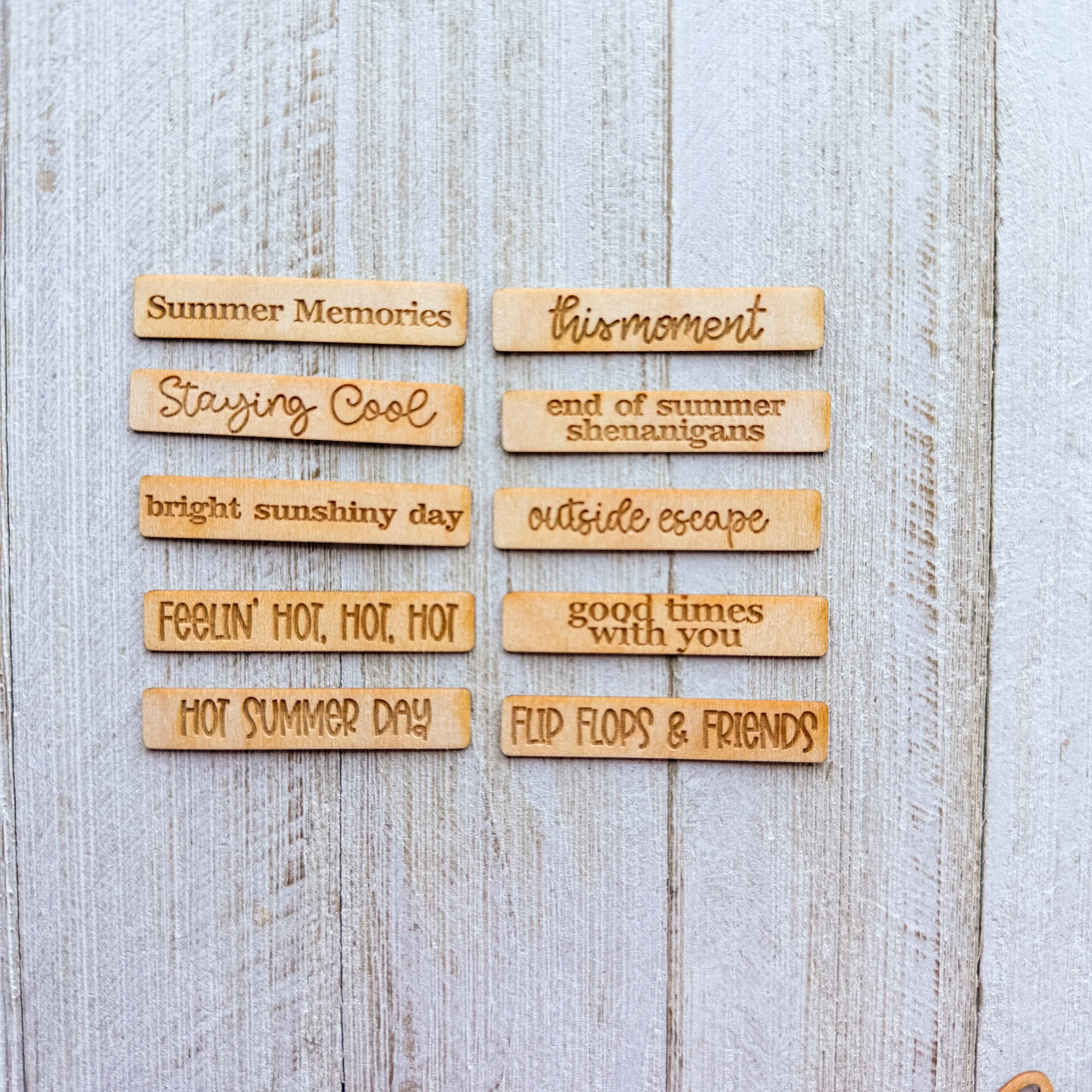 Wood Veneer - Summer Memories