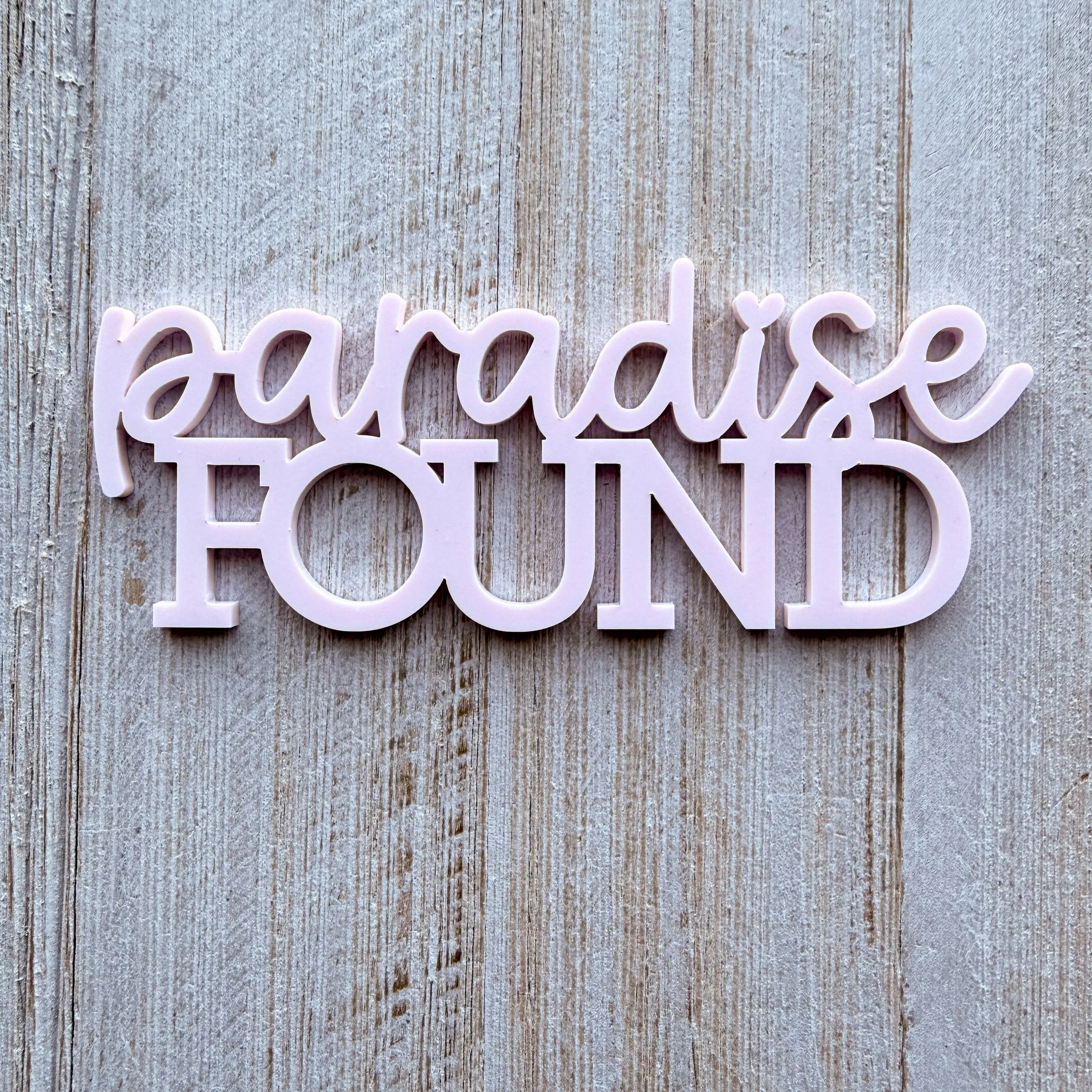 Pale Pink  - Paradise Found