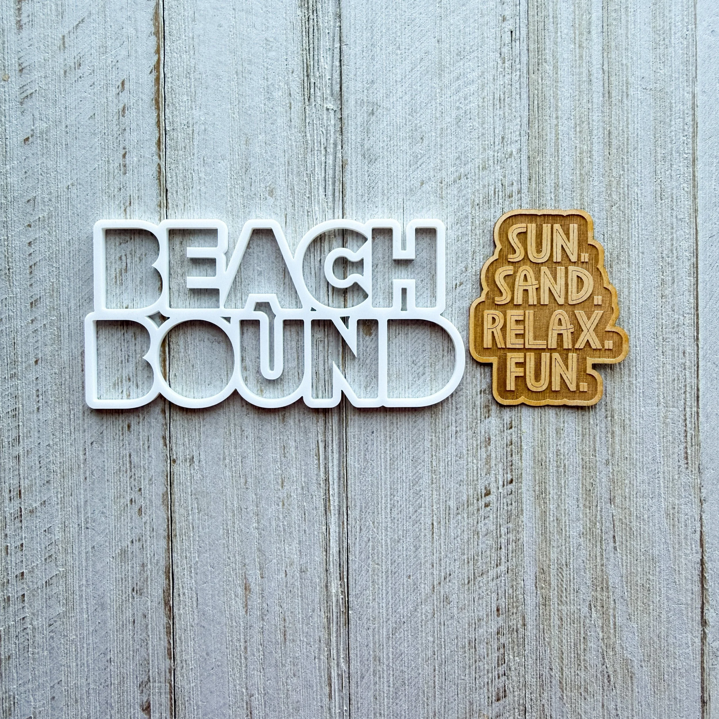 White - Beach Bound