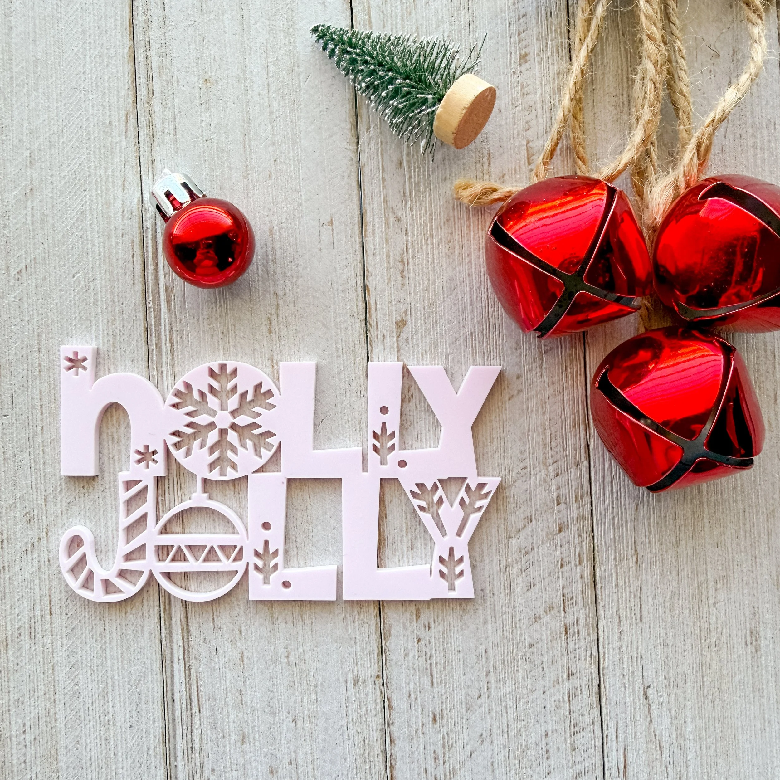 Pale Pink - Holly Jolly