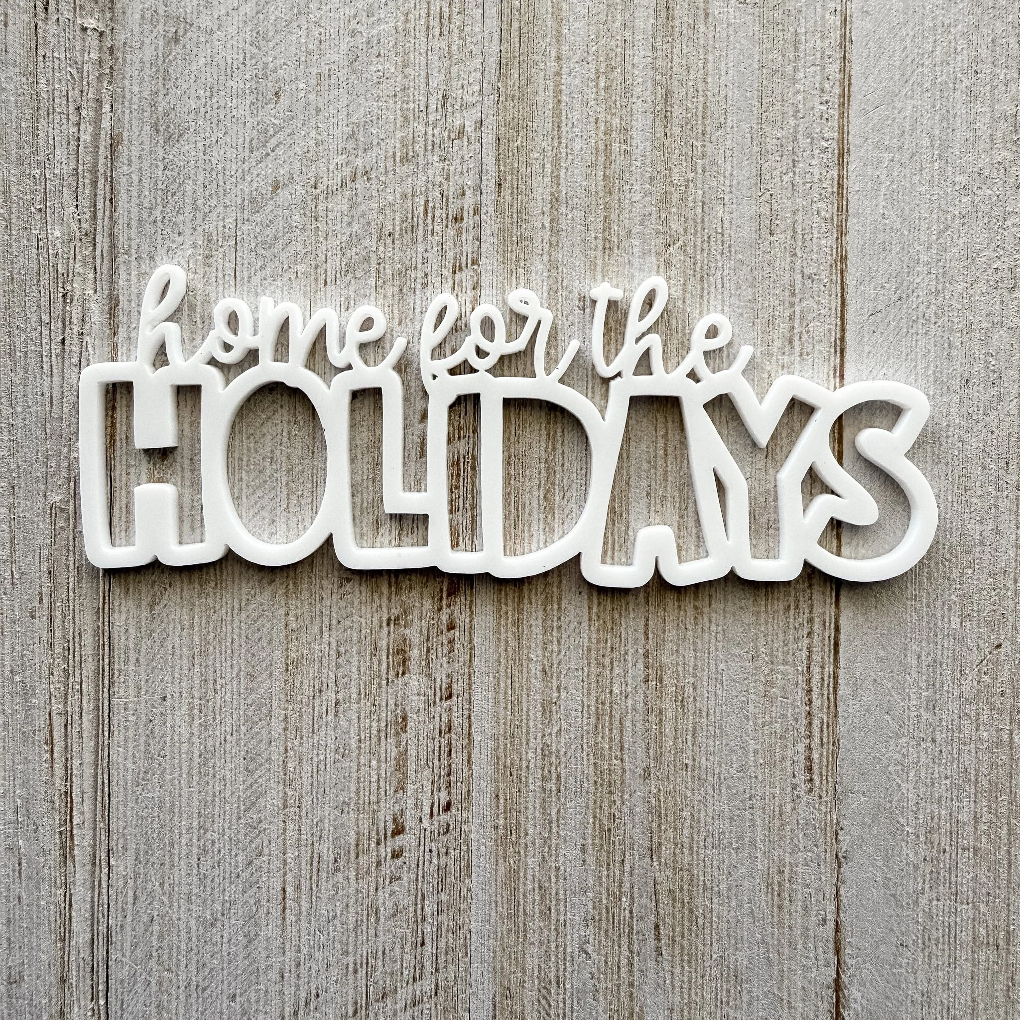 White - Home for the Holidays